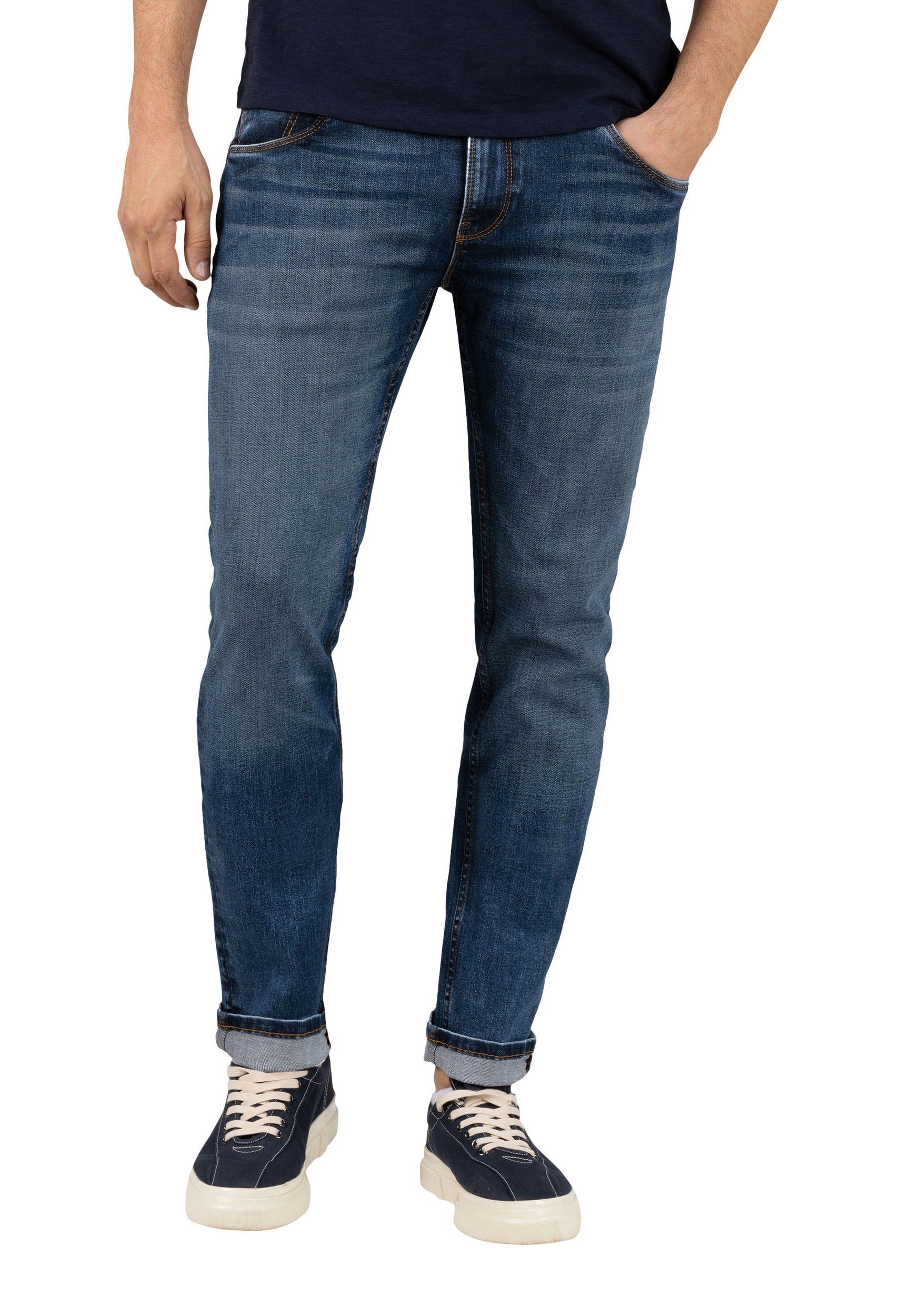 TIMEZONE Slim-fit-Jeans Slim Fit Jeans Denim Hose SCOTTTZ 6592 in Blau