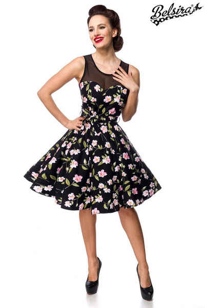 BELSIRA Spitzenkleid »Belsira Damen Vintage Kleid Retro 50s 60s Rockabilly Sommerkleid Partykleid«