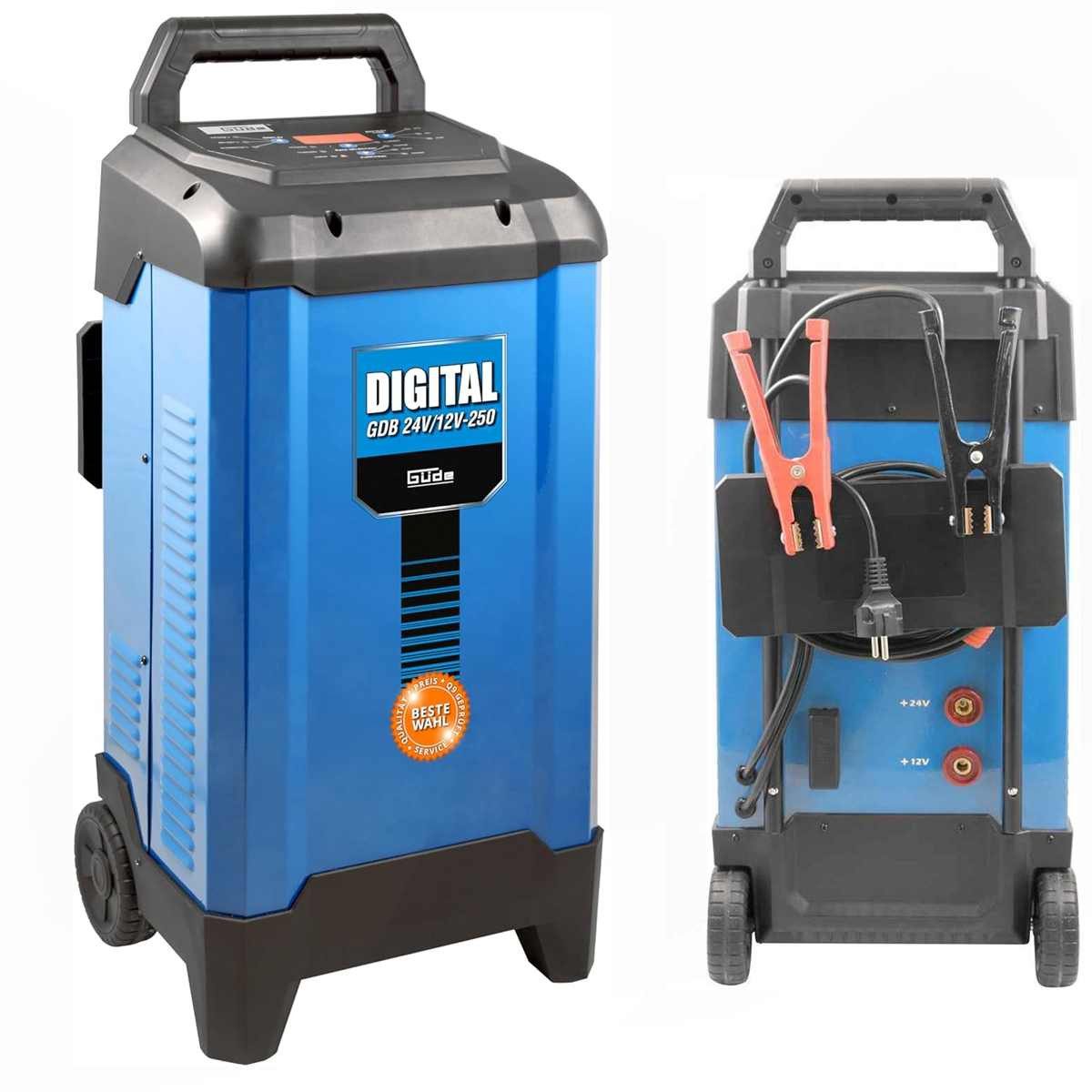 Güde Werkstatt KFZ Batterielader GDB 24V/12V-250, 10/20/35/50 A 20-550 Ah Batterie-Ladegerät
