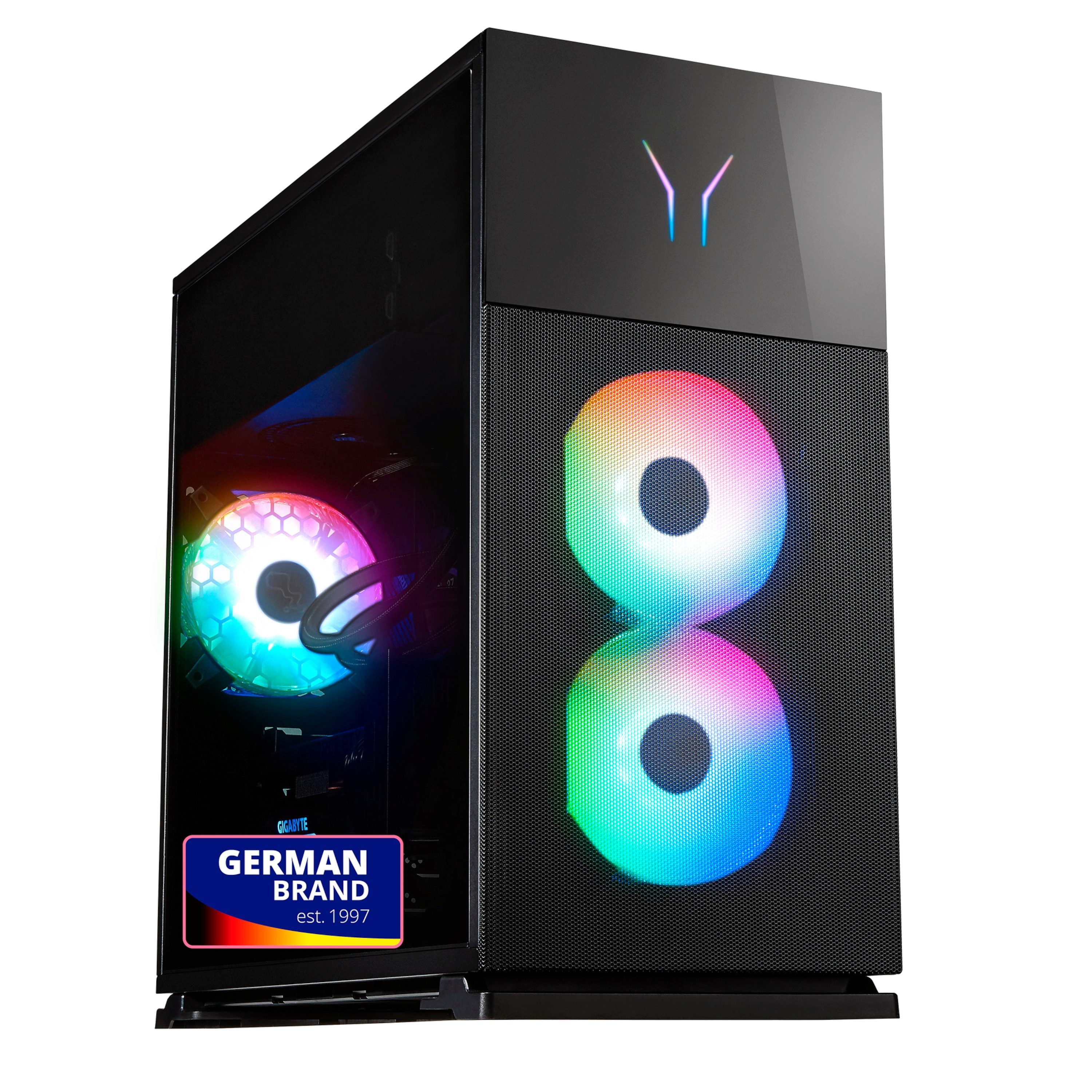 ERAZER High-End Gaming PC ERAZER Hunter X30 (MD340132) Gaming-PC (Intel Core Ultra 7 265, NVIDIA GeForce RTX 5070 Ti, 32 GB RAM, 2000 GB SSD, HUNTER X30)