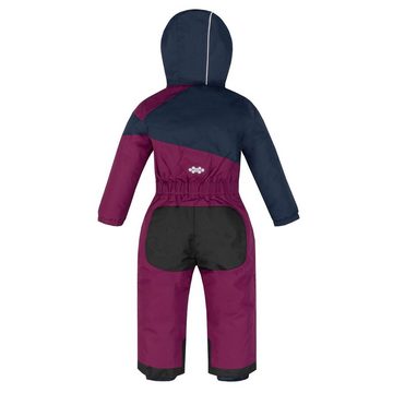 Killtec Schneeoverall Kinder Skioverall Schneeanzug orchidee/dunkelnavy Gr. 92-128