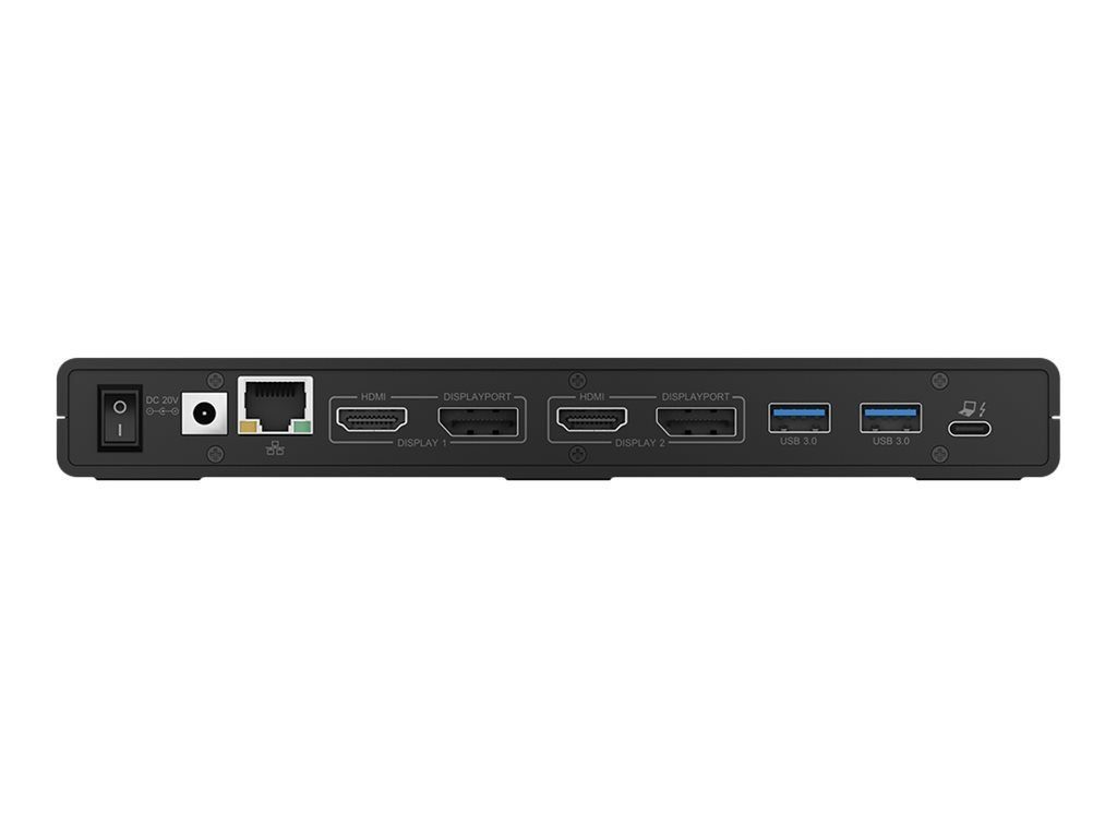 Raidsonic Laptop-Dockingstation ICY BOX IB-DK2245AC - Dockingstation - USB-C / Thunderbolt 3 - 2 x HDM