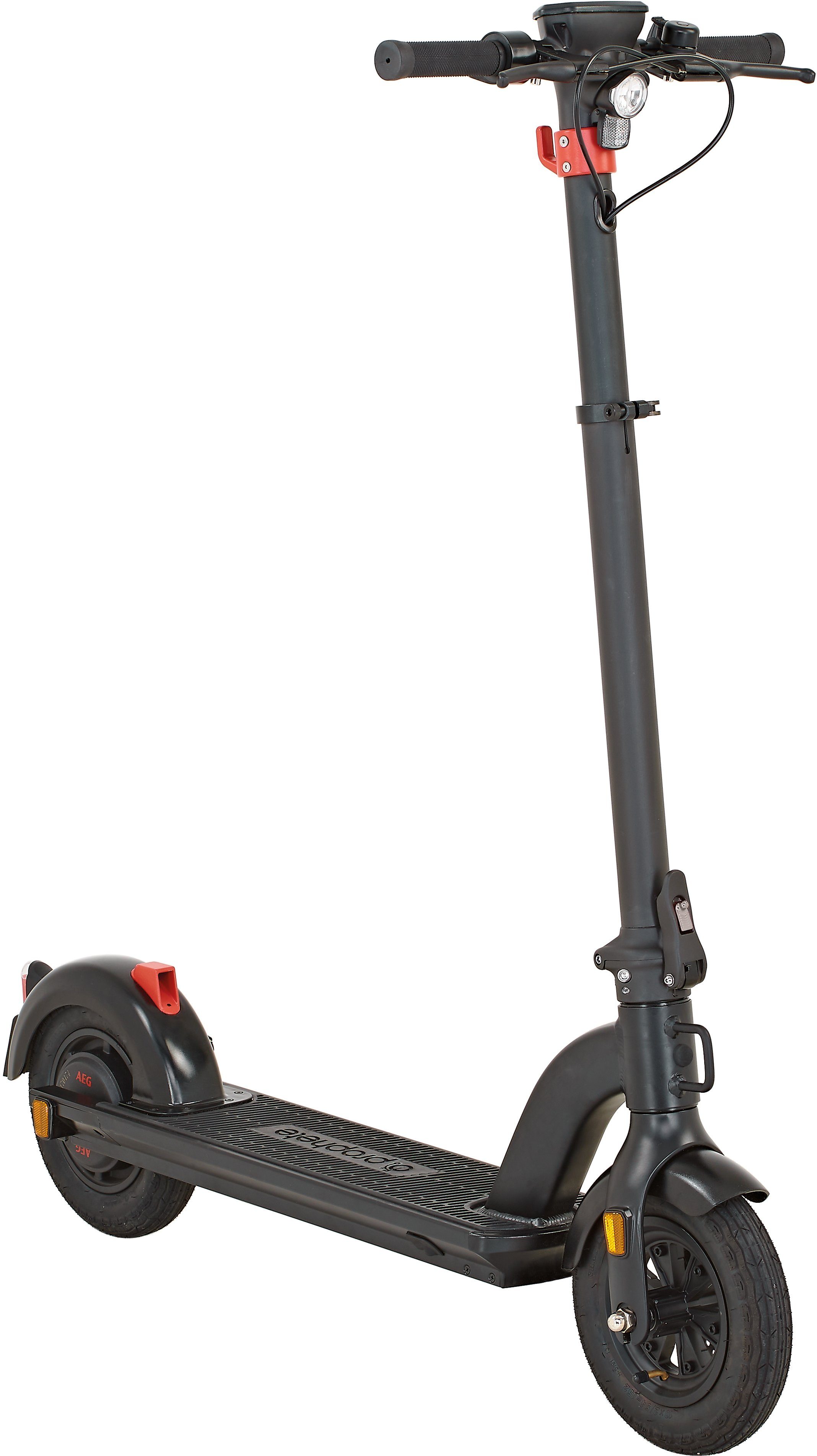 Prophete E-Scooter 10" 2.0 mit Straßenzulassung, 20 km/h, mit Straßenzulassung, bis zu 60 km Reichweite, klappbar