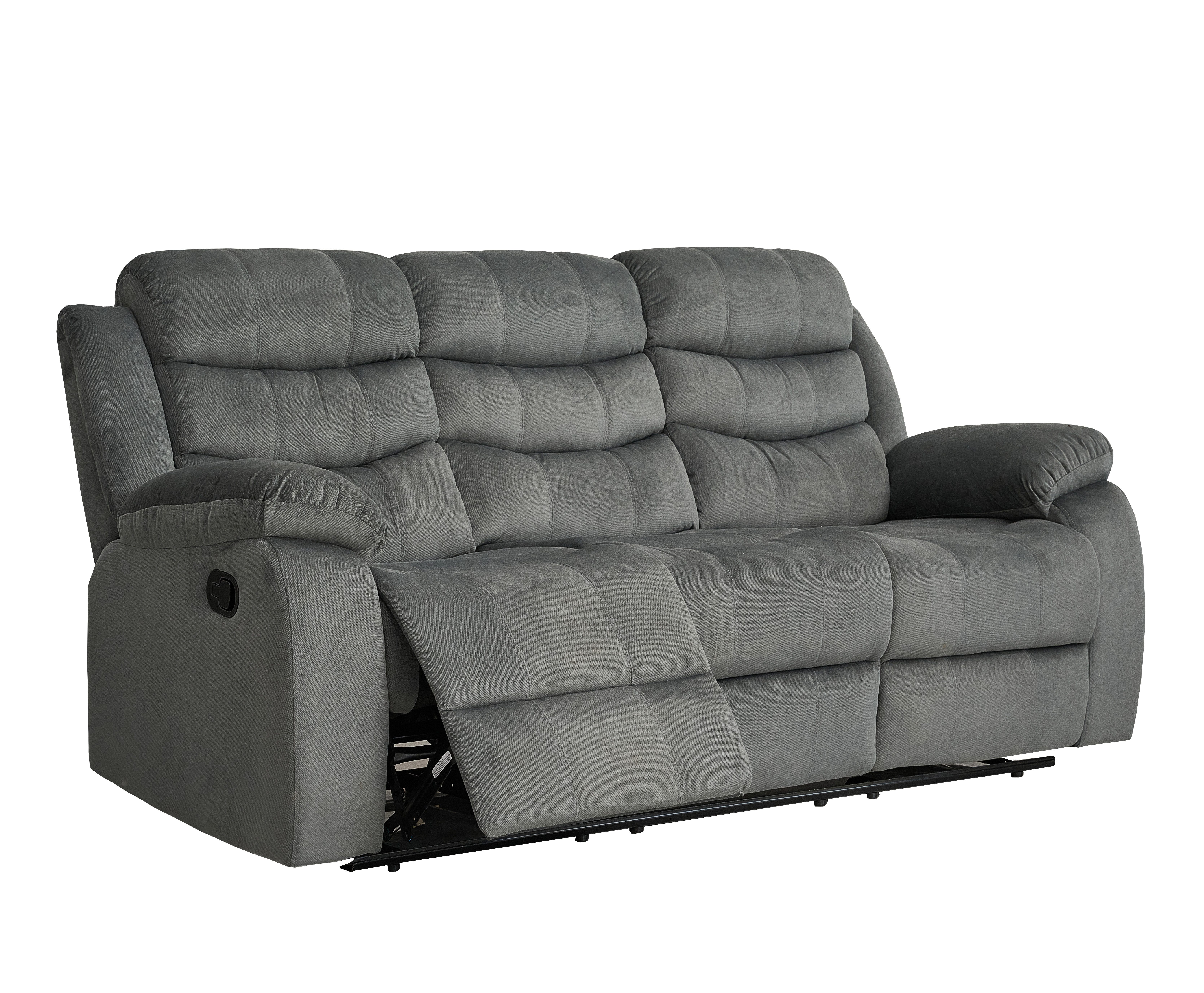 HTI-Living Ecksofa Sofagarnitur Grau Kirwall, Set 3 Teile, Couch Zweisitzer günstig online kaufen