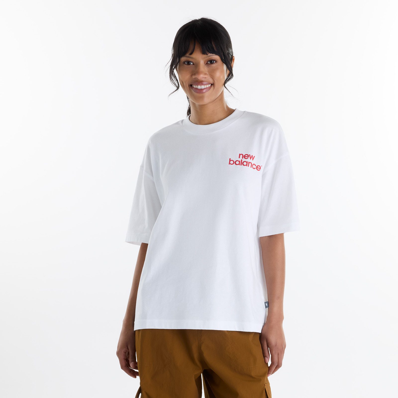 New Balance T-Shirt INTELLIGENT RELAXED T-SHIRT sportlicher Stil, lässiger Look, für Freizeit und Sport