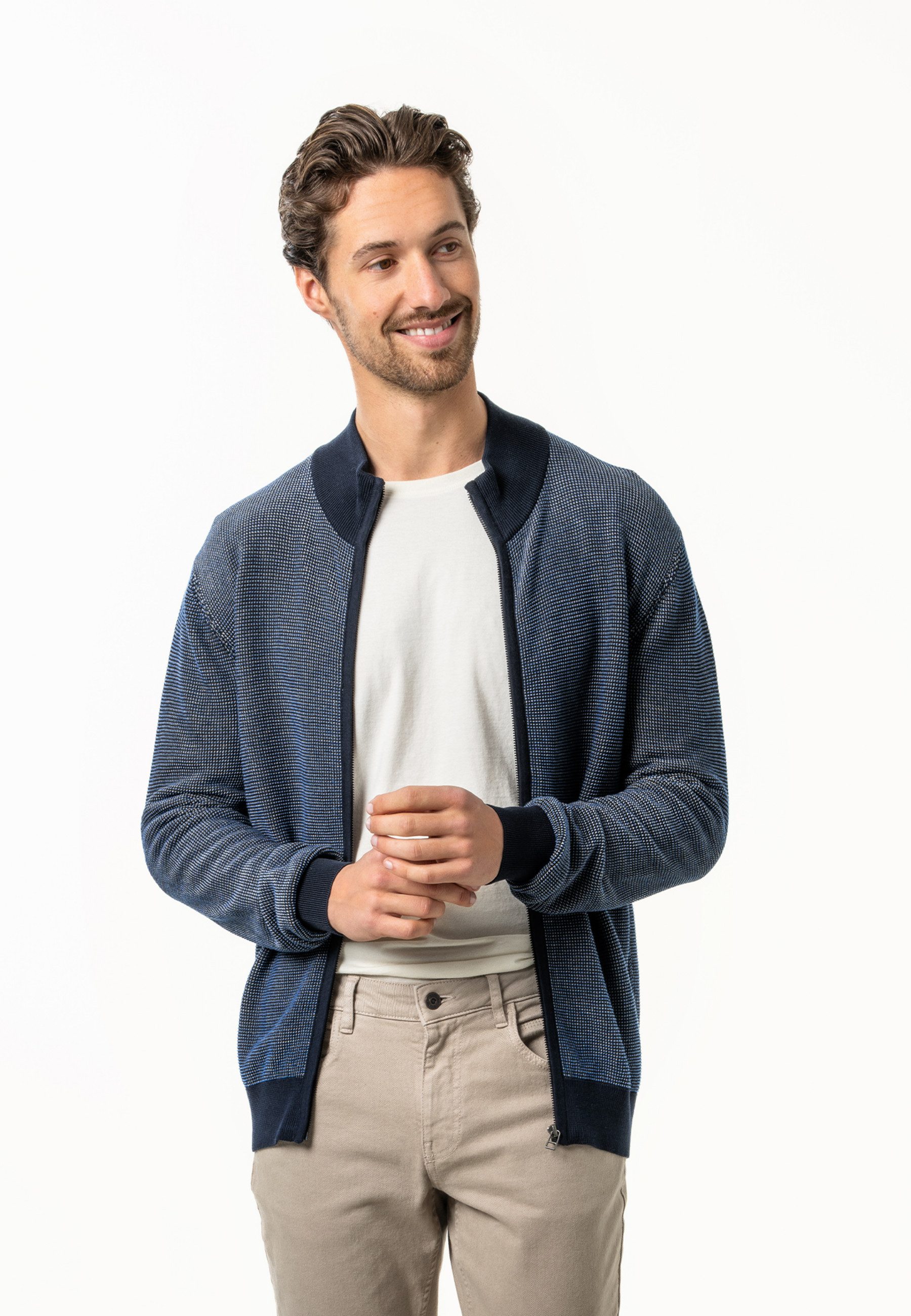LIVING CRAFTS Strickjacke SPENCER GOTS zertifiziert