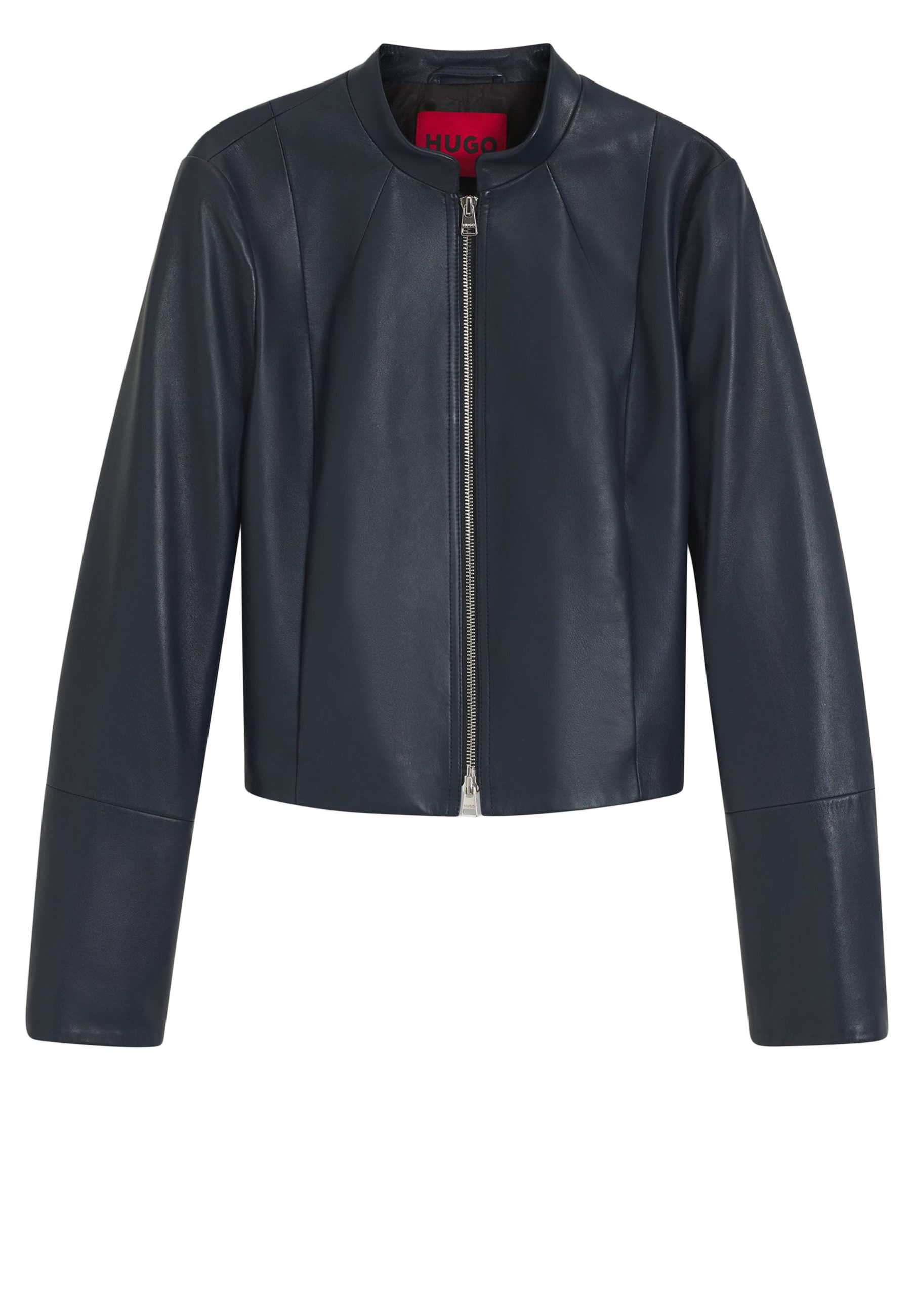 HUGO Lederjacke Lasari (1-St)