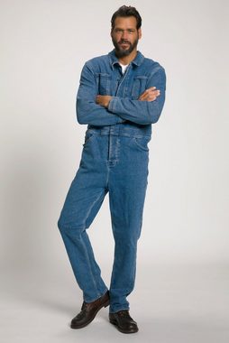 JP1880 5-Pocket-Jeans Overall Denim Workwear Brusttaschen Langarm