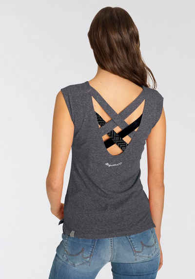 Ragwear T-Shirt SOFIA O mit besonderem Rückenausschnitt
