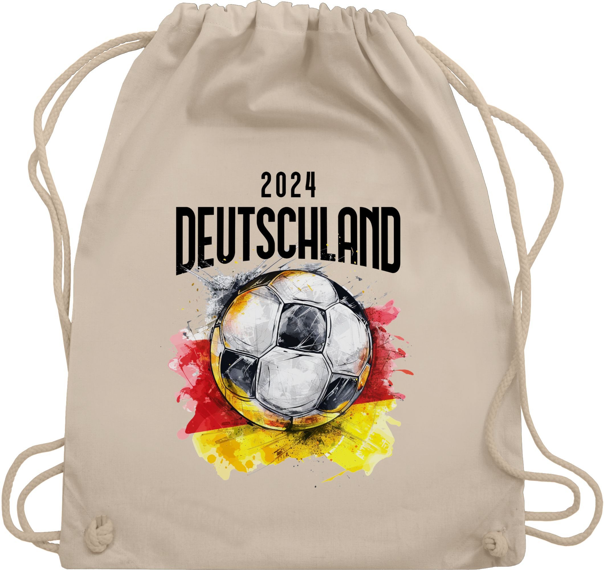 Shirtracer Turnbeutel Deutschland 2024 Germany, 2024 Fussball EM Fanartikel