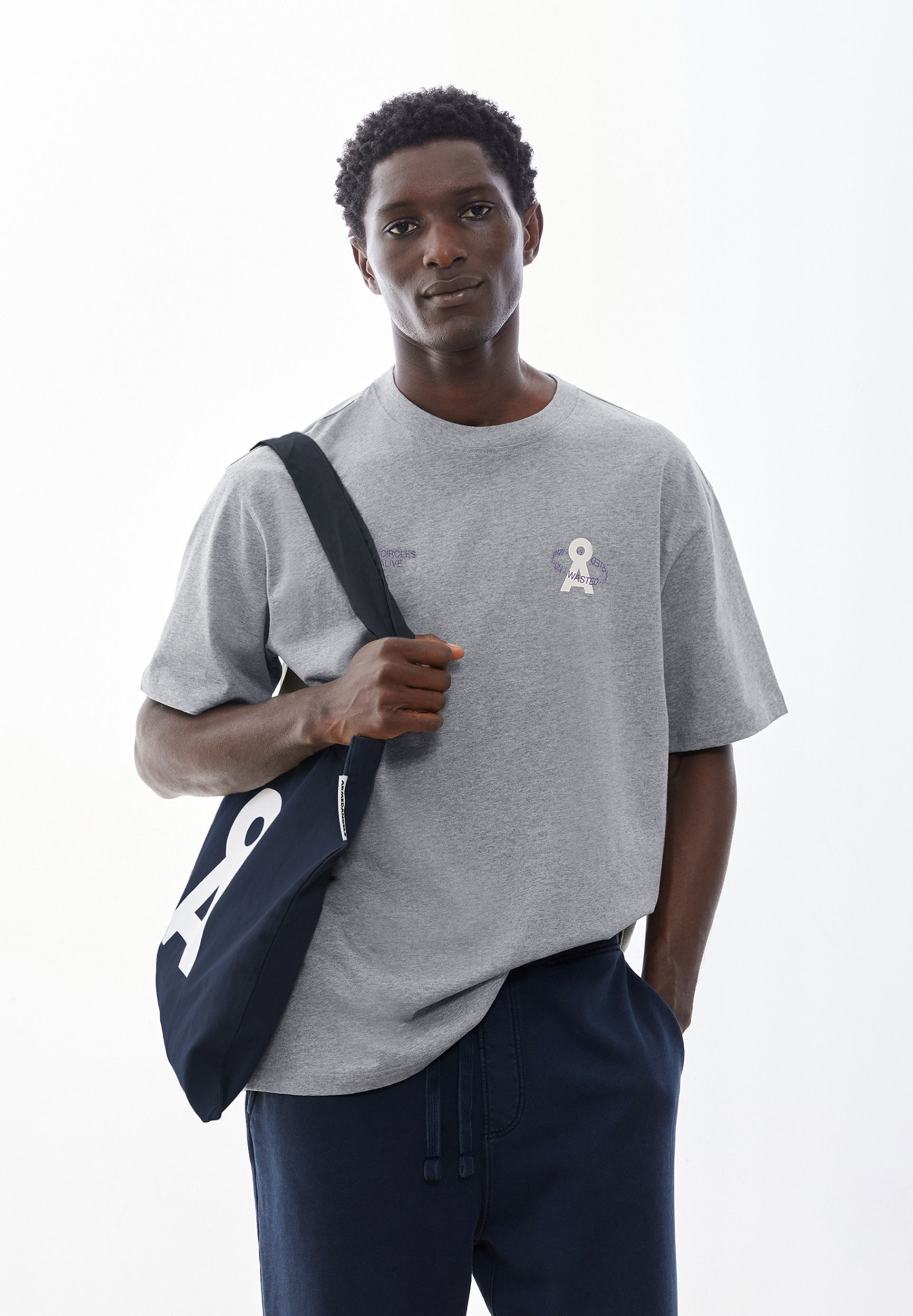 Armedangels T-Shirt MAARKOS UN-WASTED Relaxed Fit