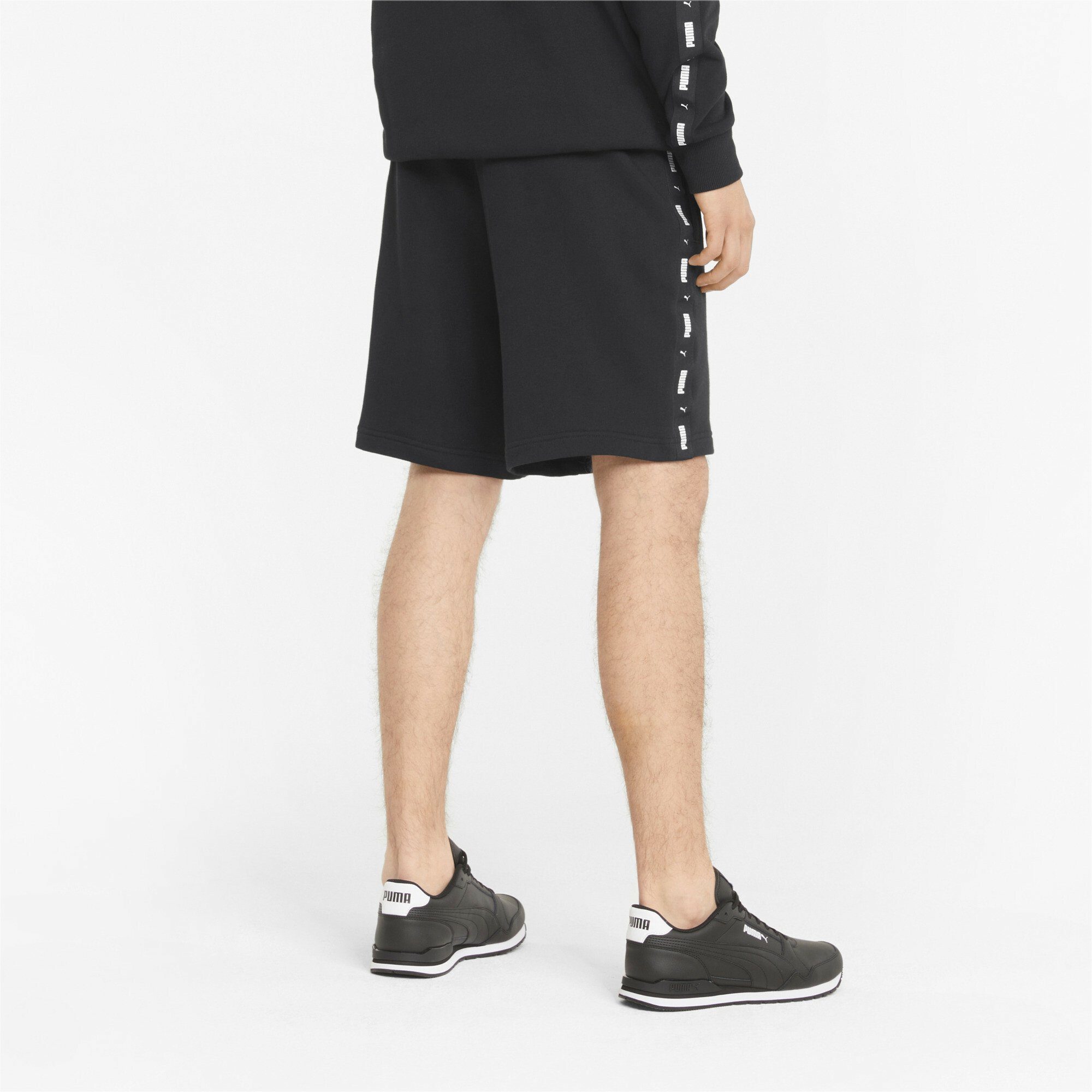 Herren PUMA Essentials+ Black Shorts Sporthose