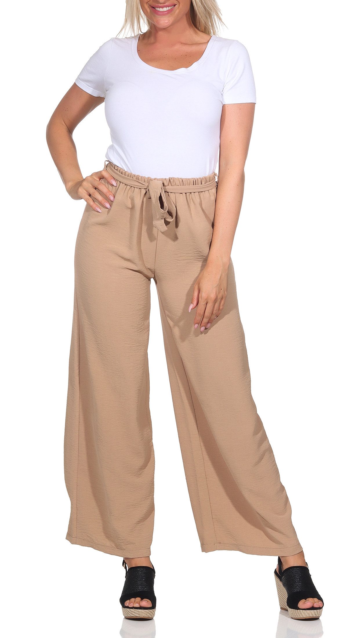 simaranda Palazzohose Damen Hose 182 Schlamm günstig online kaufen
