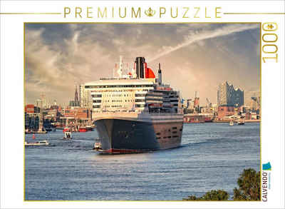 CALVENDO Puzzle CALVENDO Puzzle Queen Mary 2 1000 Teile Lege-Größe 64 x 48 cm Foto-Puzzle Bild von Peter Roder, 1000 Puzzleteile