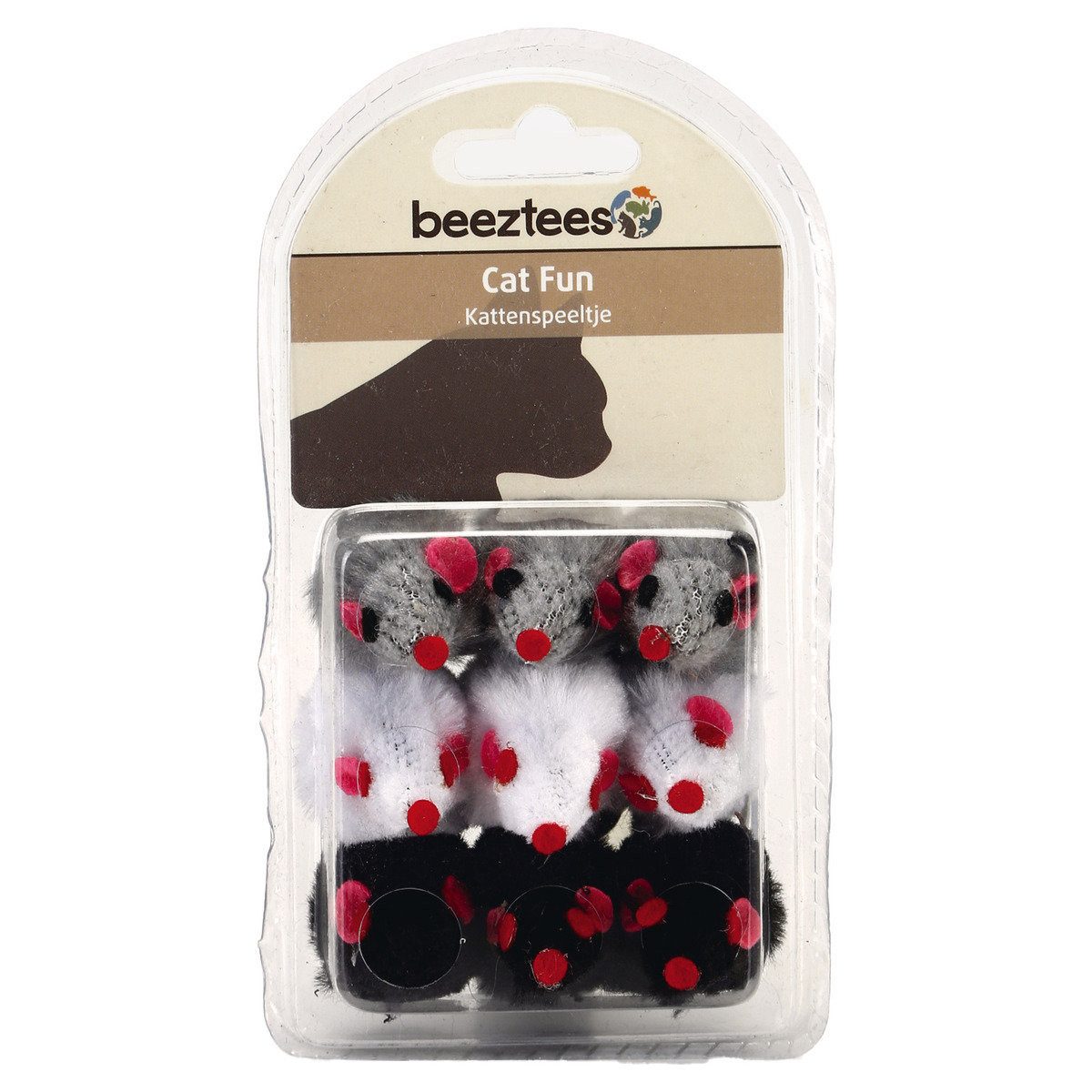 Beeztees Tierkuscheltier Katzenspielzeug Spielmaus Mini - günstig online kaufen