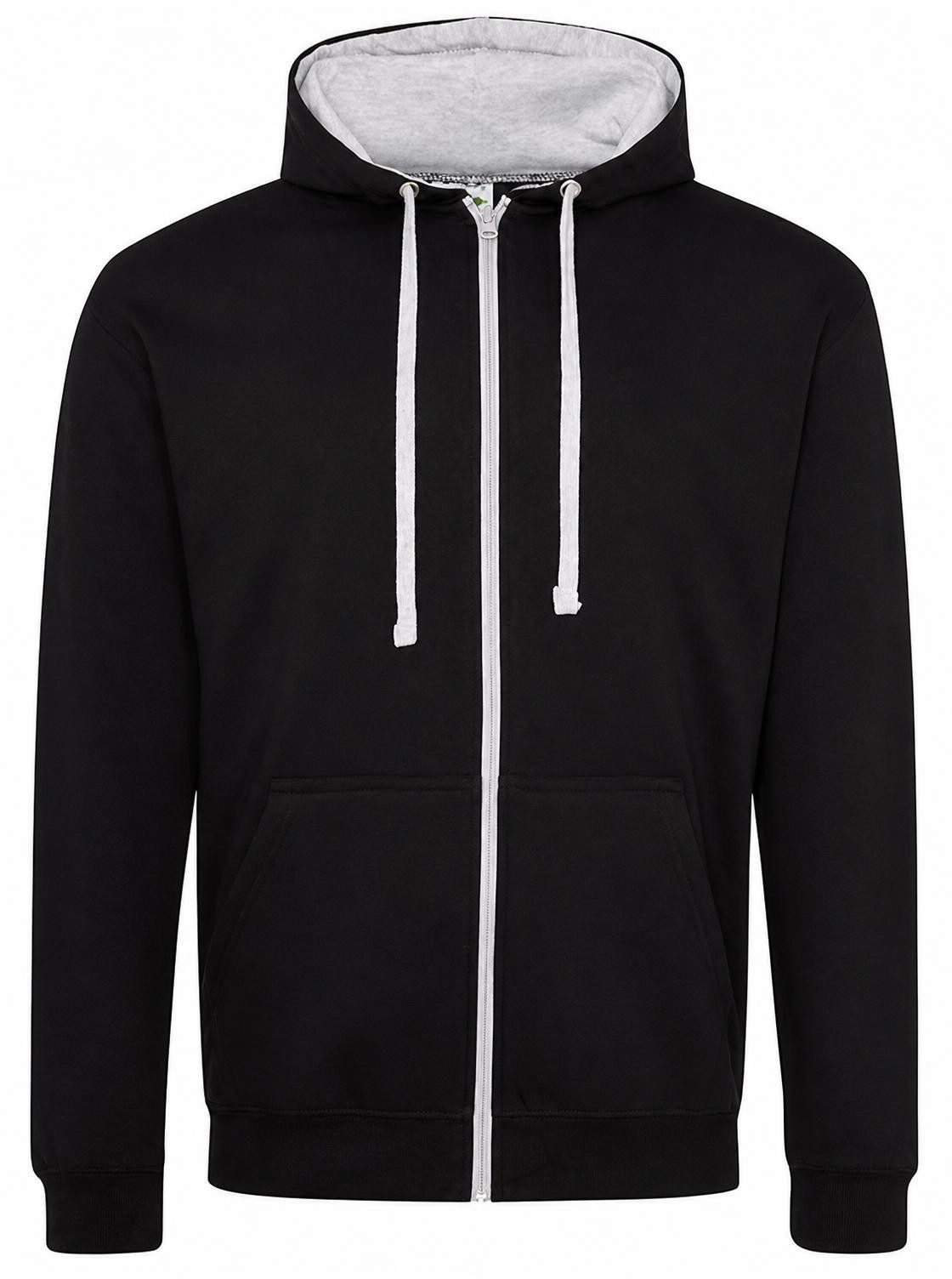 Just Hoods Kapuzensweatjacke Varsity Zoodie Kapuzenpulli mit Reisverschluss