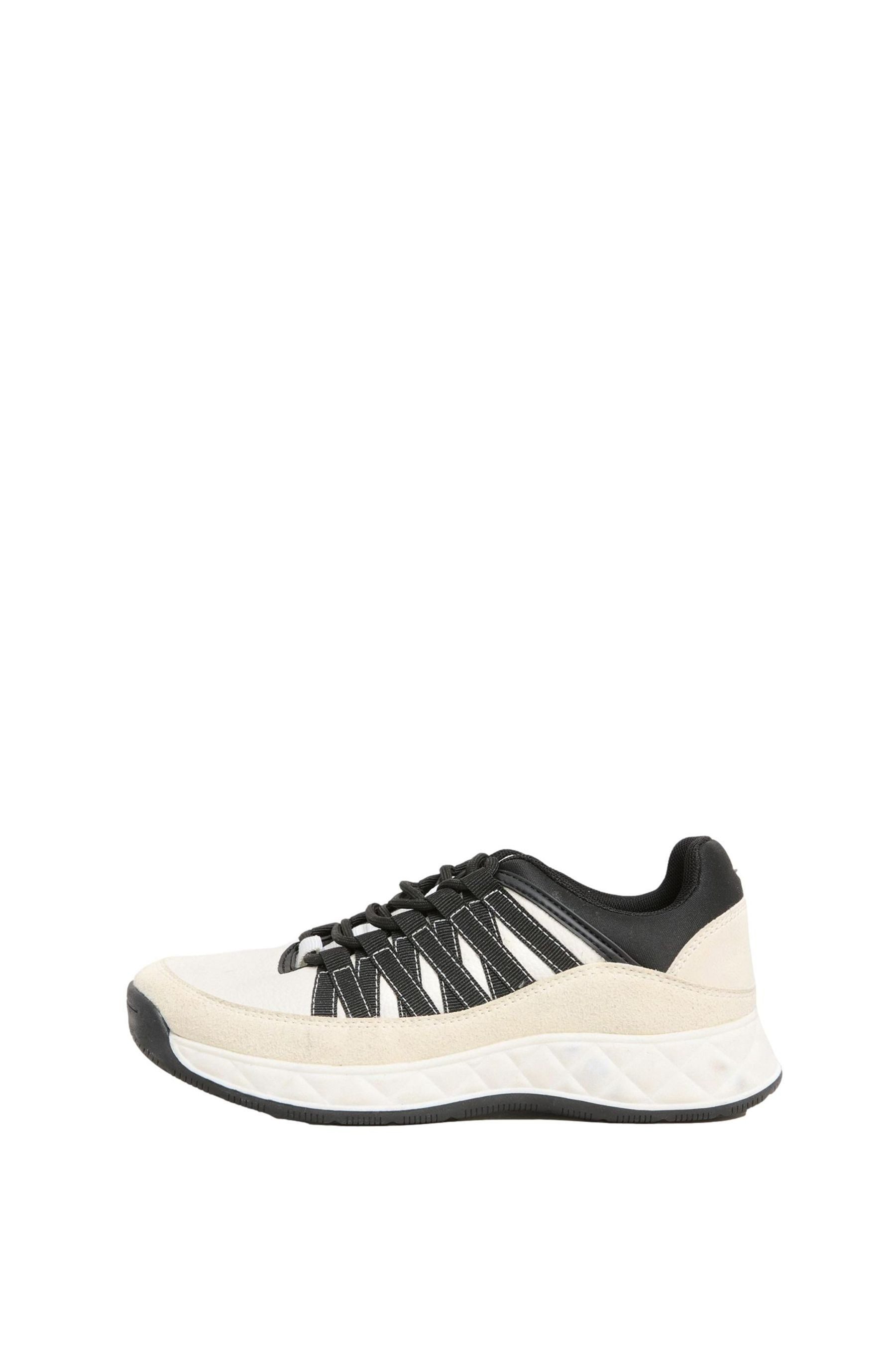 Lipsy Gesteppte Wanderschuhe aus Kunstleder Sneaker