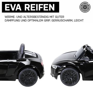 Actionbikes Motors Elektro-Kinderauto Elektroauto Spielzeugauto Audi R8, Belastbarkeit 30 kg, (2-tlg), 30 kg - m. Fernbedienung - 2x 12 V Motoren - Bremsautomatik