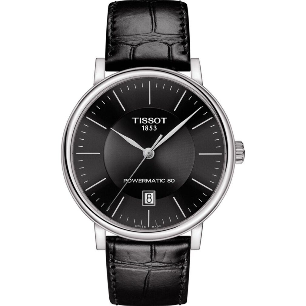 Tissot Luxusuhr Herrenuhr CARSON AUTOMATIC POWERMATIC 80 (40 mm)