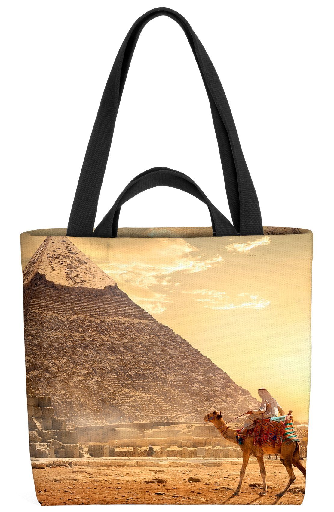 VOID Ägypten Kamel jones san Pyramiden pyramiden wüste kamel ägypten Reise Henkeltasche (1-tlg),