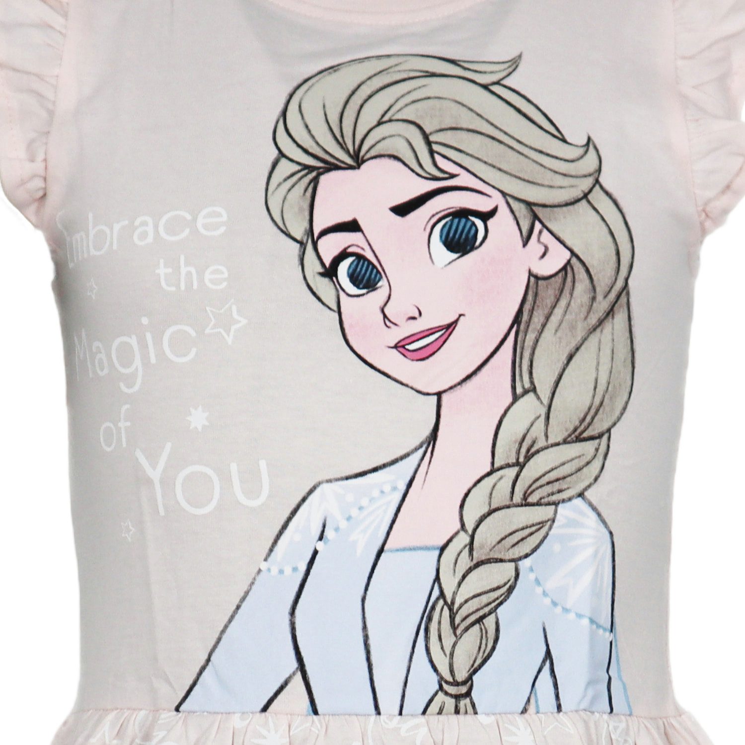 Disney Sommerkleid Disney Die Eiskönigin Elsa Kinder Mädchen Sommerkleid Kleid 100% Baumwolle, Gr. 92 bis 128