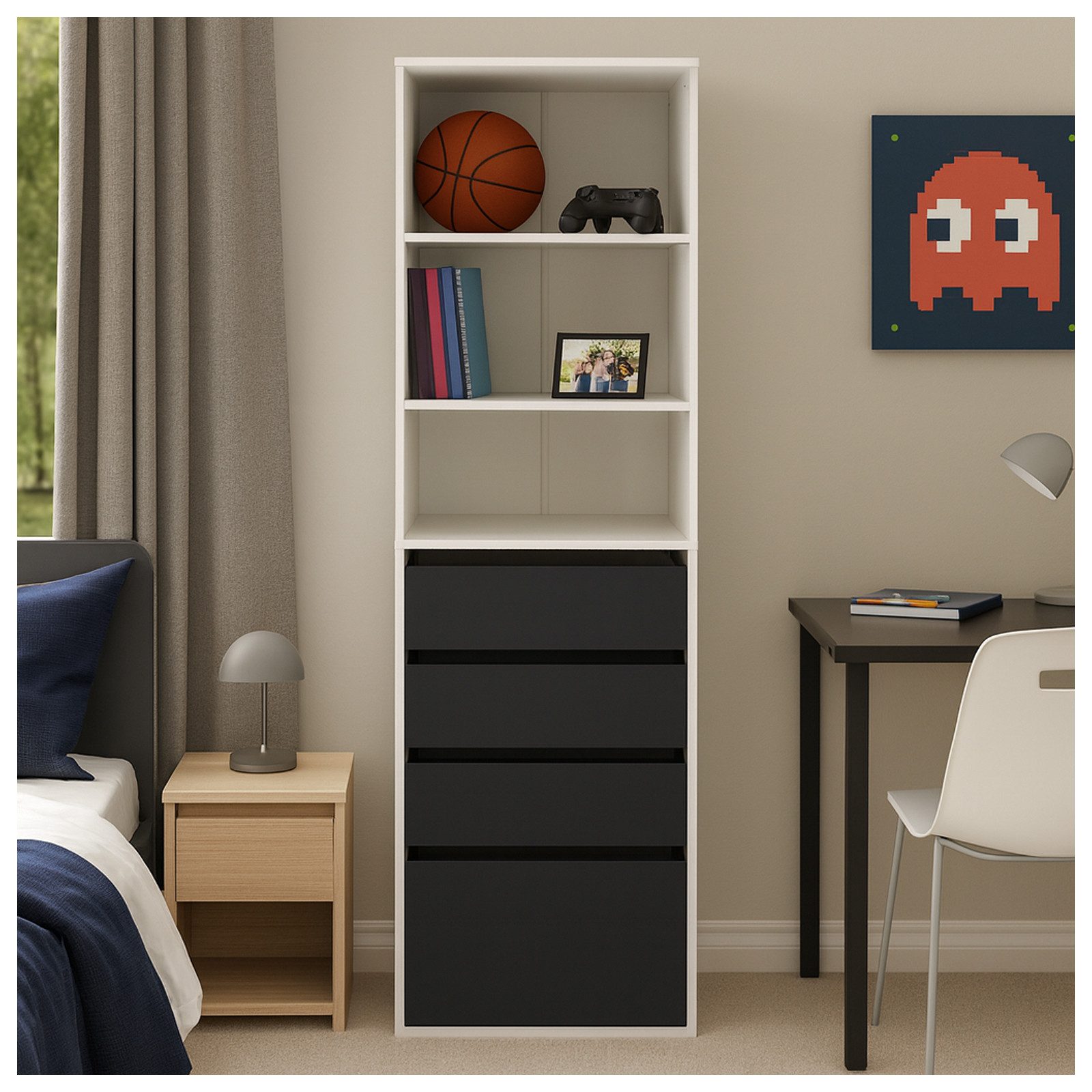 HTI-Line Kommode Kommode Nina XXL (Stück, 1 St., 1x Kommode Nina), Anrichte Sideboard Schrank