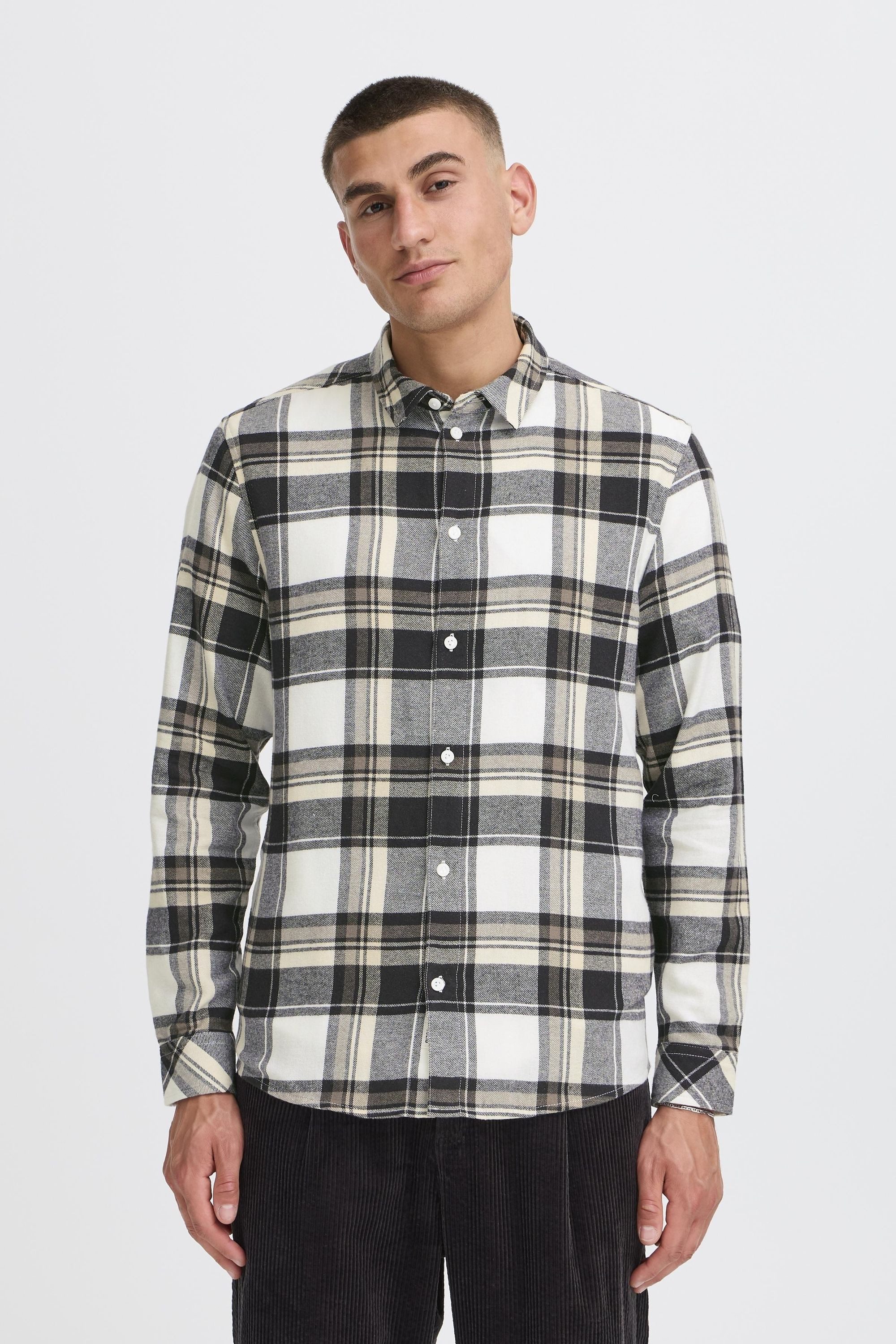 !Solid Flanellhemd SDCHRIS Modisches Flanellhemd aus Baumwoll-Mischung günstig online kaufen