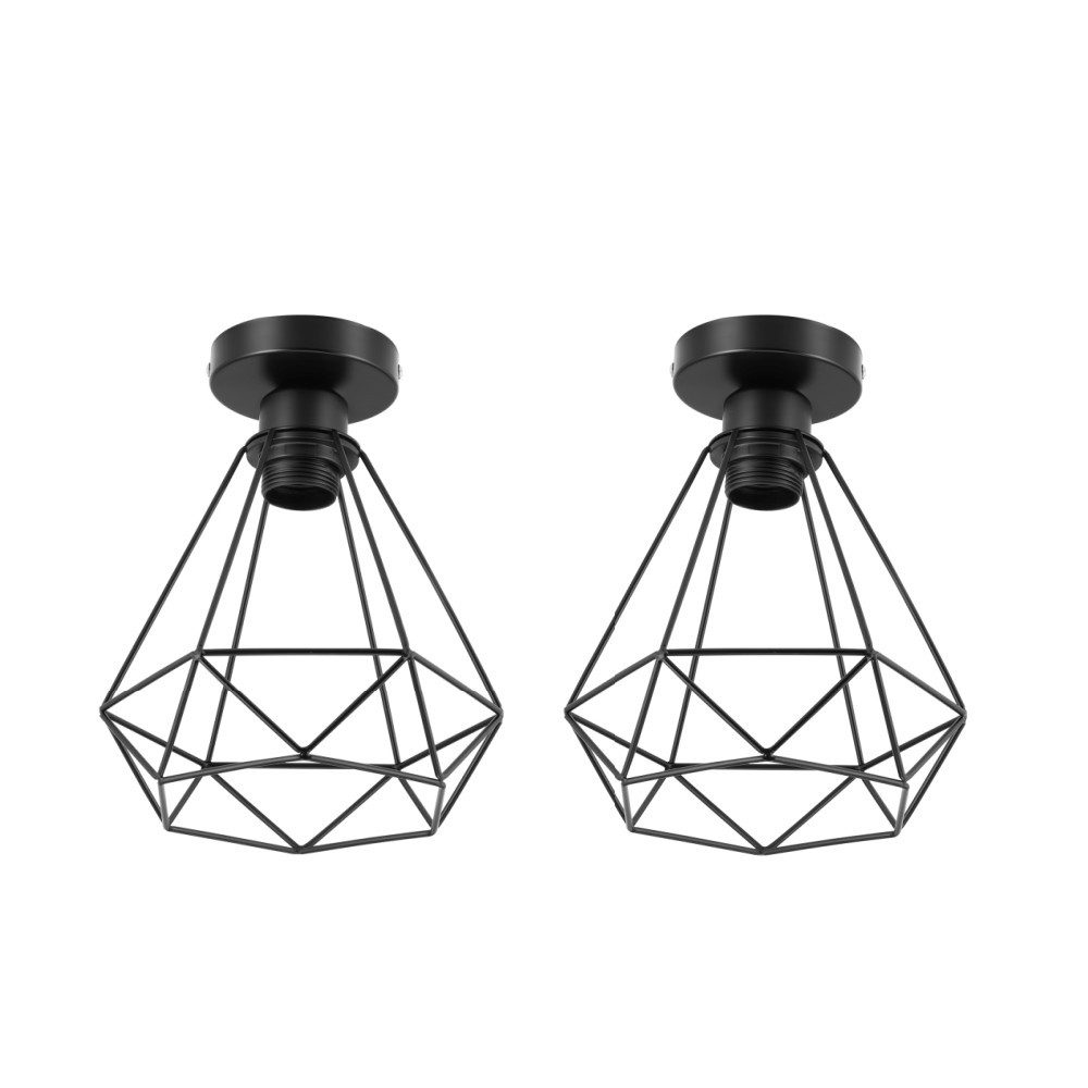 WILGOON Deckenleuchte Industrielle Hängeleuchte Vintage Lampe günstig online kaufen