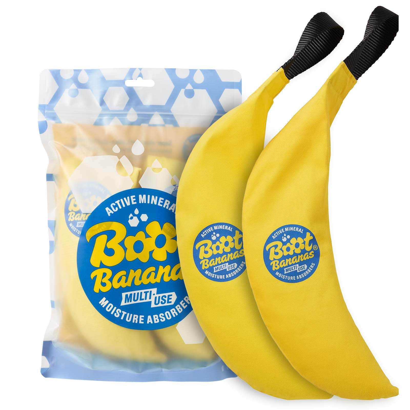 Boot Bananas Schuhdeo Boot Bananas Schuhdeo gegen Gerüche Antibakteriell (Schuhdeo-Set, 1-St., 2er Set Schuhdeos (Beispiel, je nach Packung), Antibakterielles Schuhdeo mit ätherischen Ölen (Lavendel)