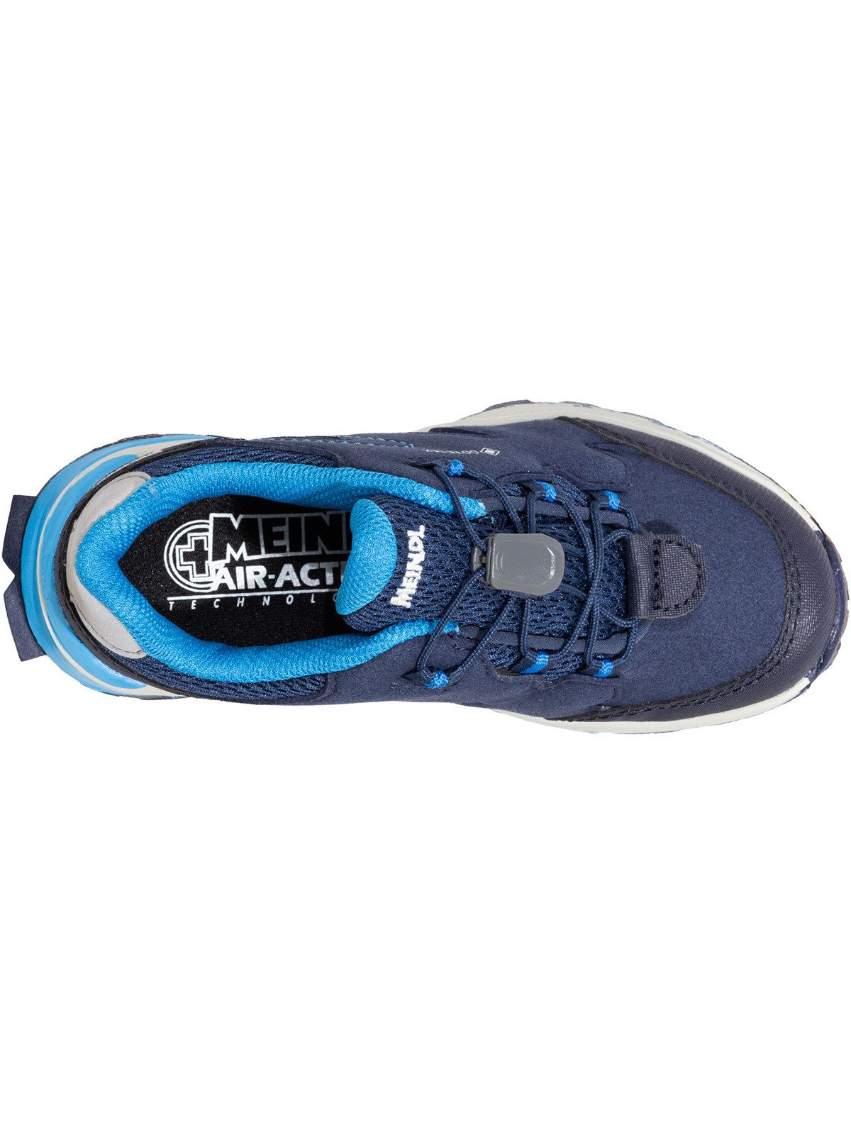 Meindl Meindl Kivo Junior GTX marine/cobalt Wanderschuh Herausnehmbares Best-Fit-Fußbett für optimalen Sitz bei Kinderfüßen