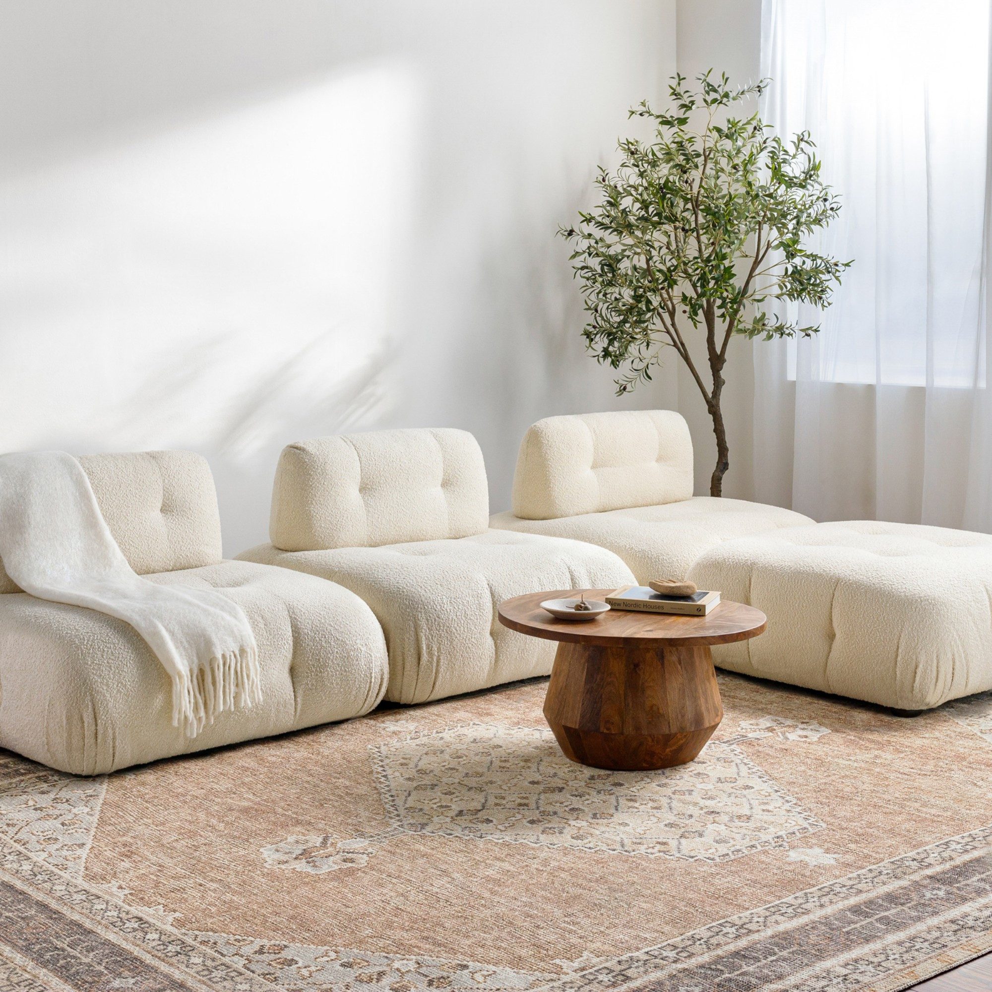 Livabliss Teppich Lila, rechteckig, Höhe: 7,87 mm, Exklusiver Designer-Teppich