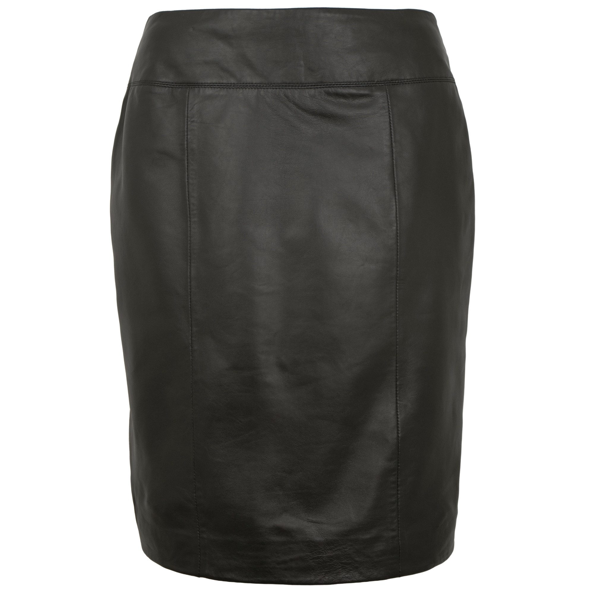 Maddox Lederrock Cher Maddox - Damen Lederrock Lammnappa schwarz günstig online kaufen