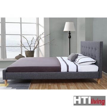 HTI-Living Bett Bett 90 x 200 cm Linn (Stück, 1-tlg., 1x Bett Linn inkl. Lattenrost, ohne Matratze), Bettgestell inkl. Lattenrost