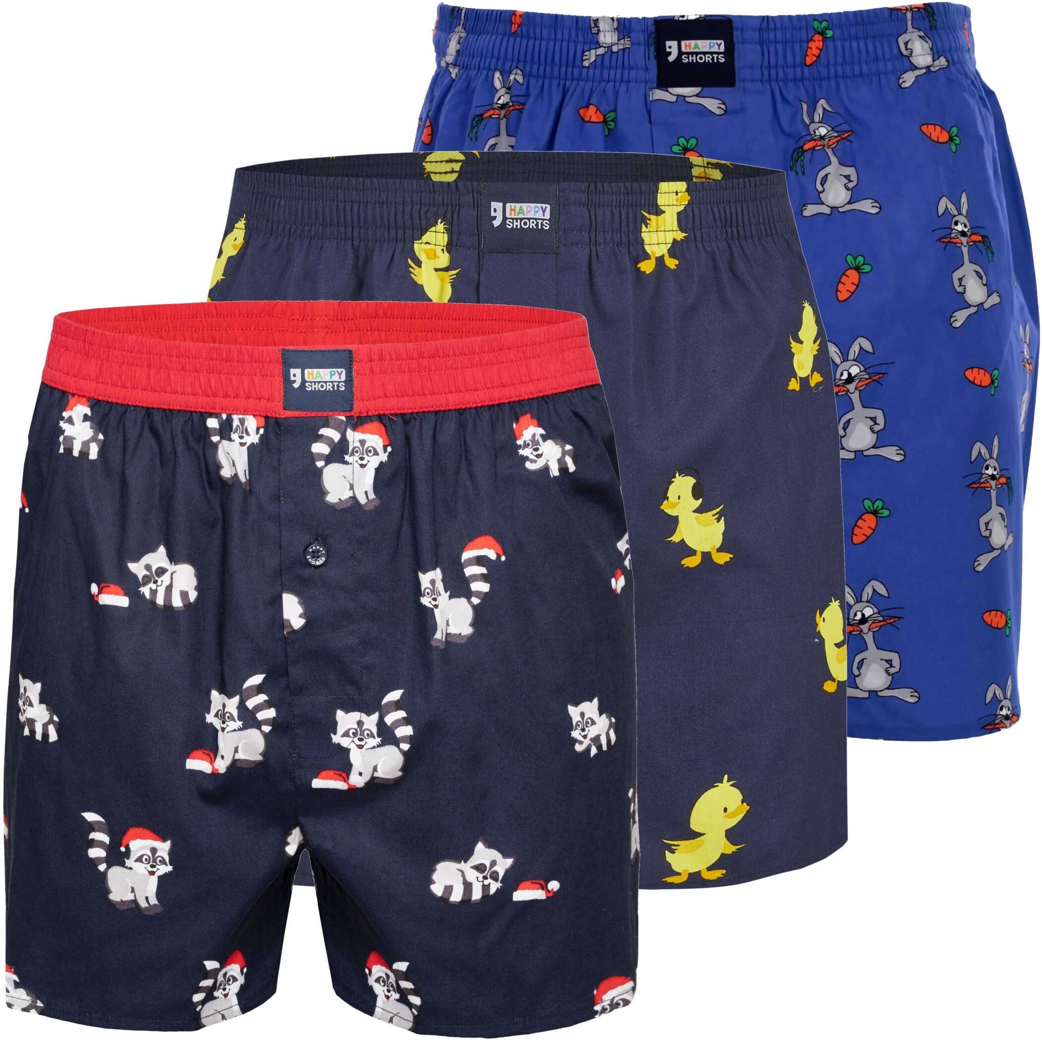HAPPY SHORTS Boxershorts Happy Shorts X Herren Boxershorts, Boxer Shorts mi günstig online kaufen