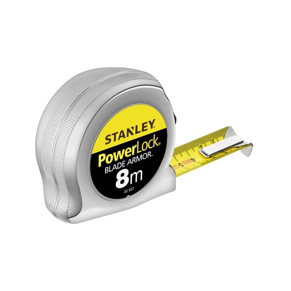 STANLEY Maßband Bandmaß Micro Powerlock 8m/25mm 0-33-527