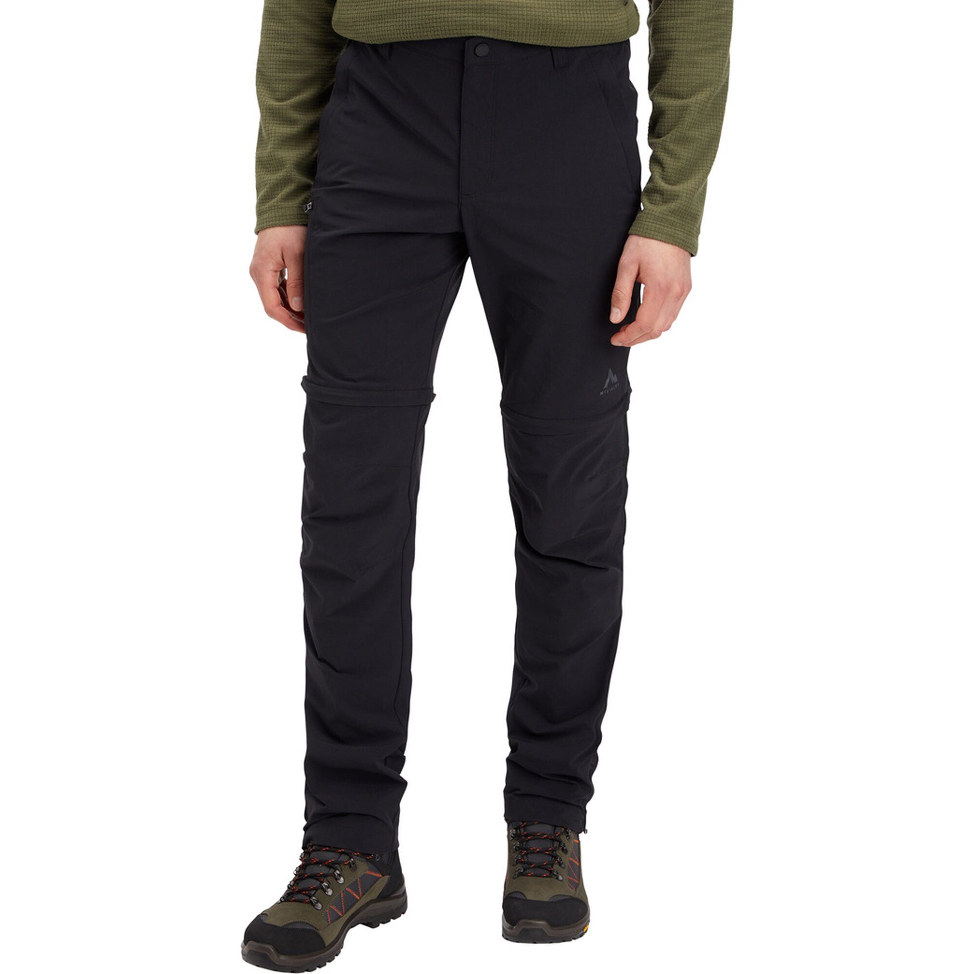 McKINLEY Outdoorhose He.-Abzipphose Malloy II M LNG BLACK NIGHT