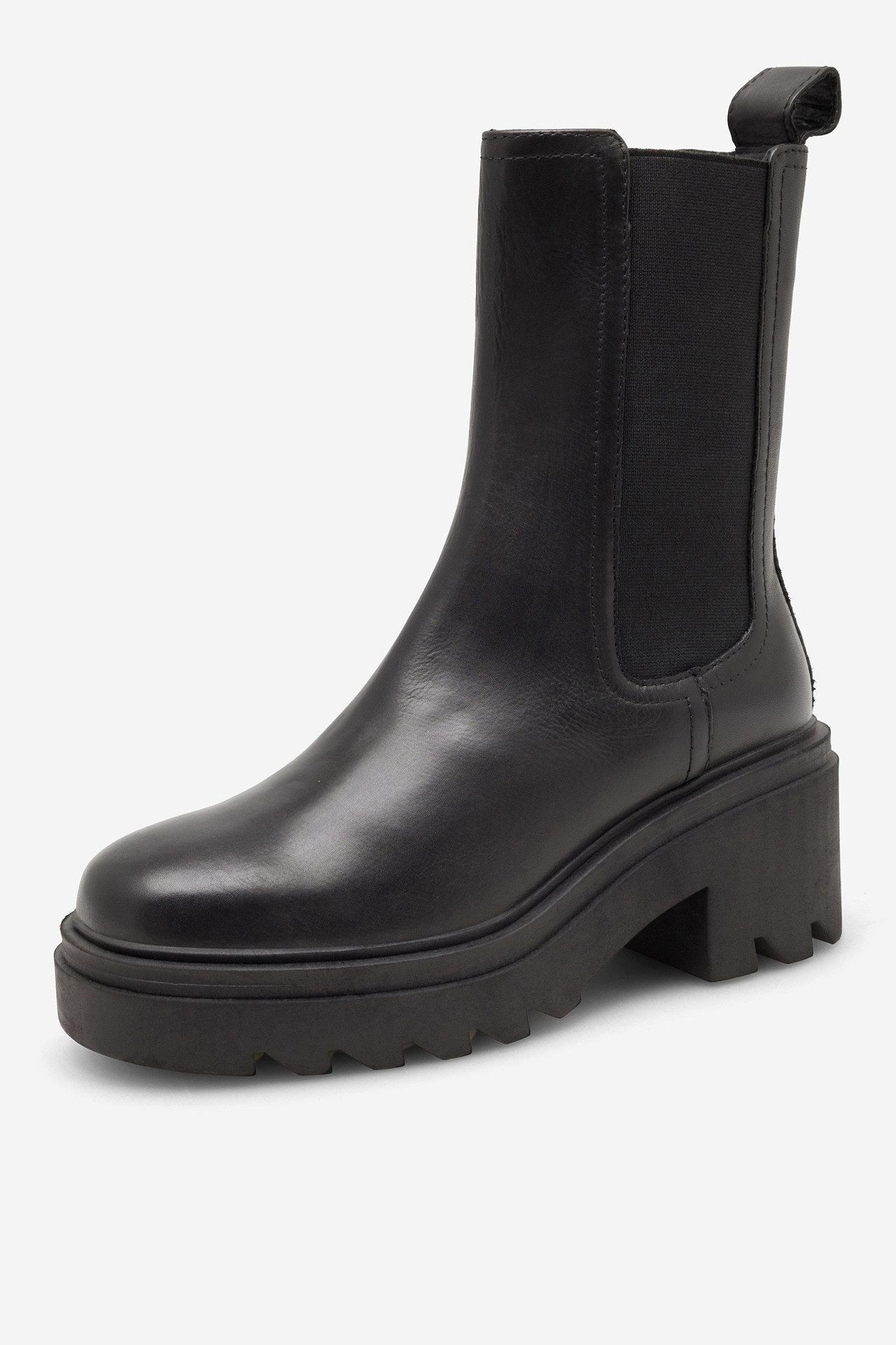 GINO ROSSI Gino Rossi – Damen-Lederstiefeletten „Circe“ in Schwarz Stiefelette
