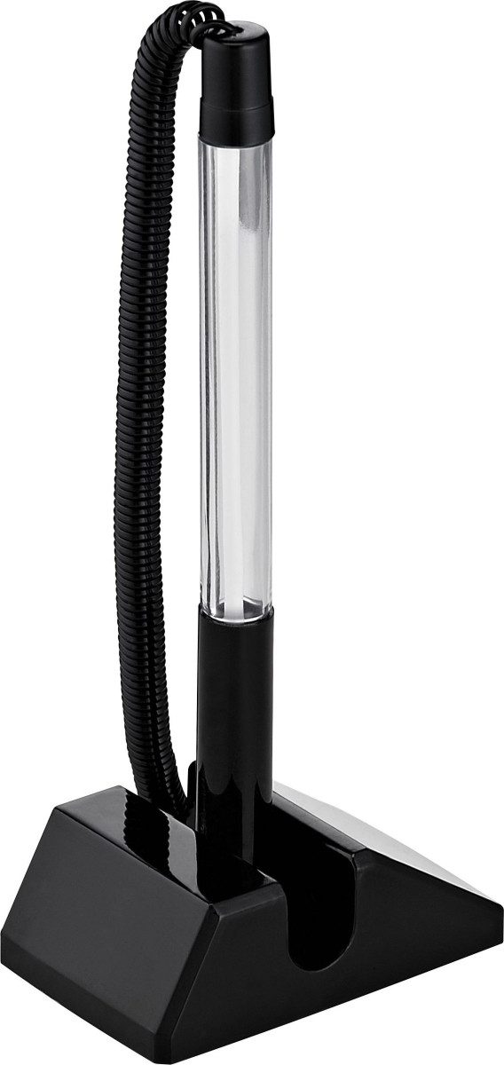 ALCO Kugelschreiber Kugelschreiberständer Kunststoff schwarz