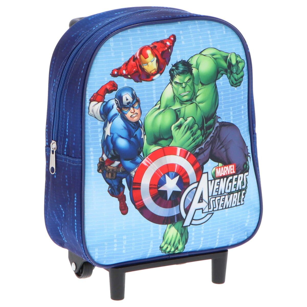 The AVENGERS Koffer Avengers Trolley Tasche Reisebegleiter für Marvel-Fans