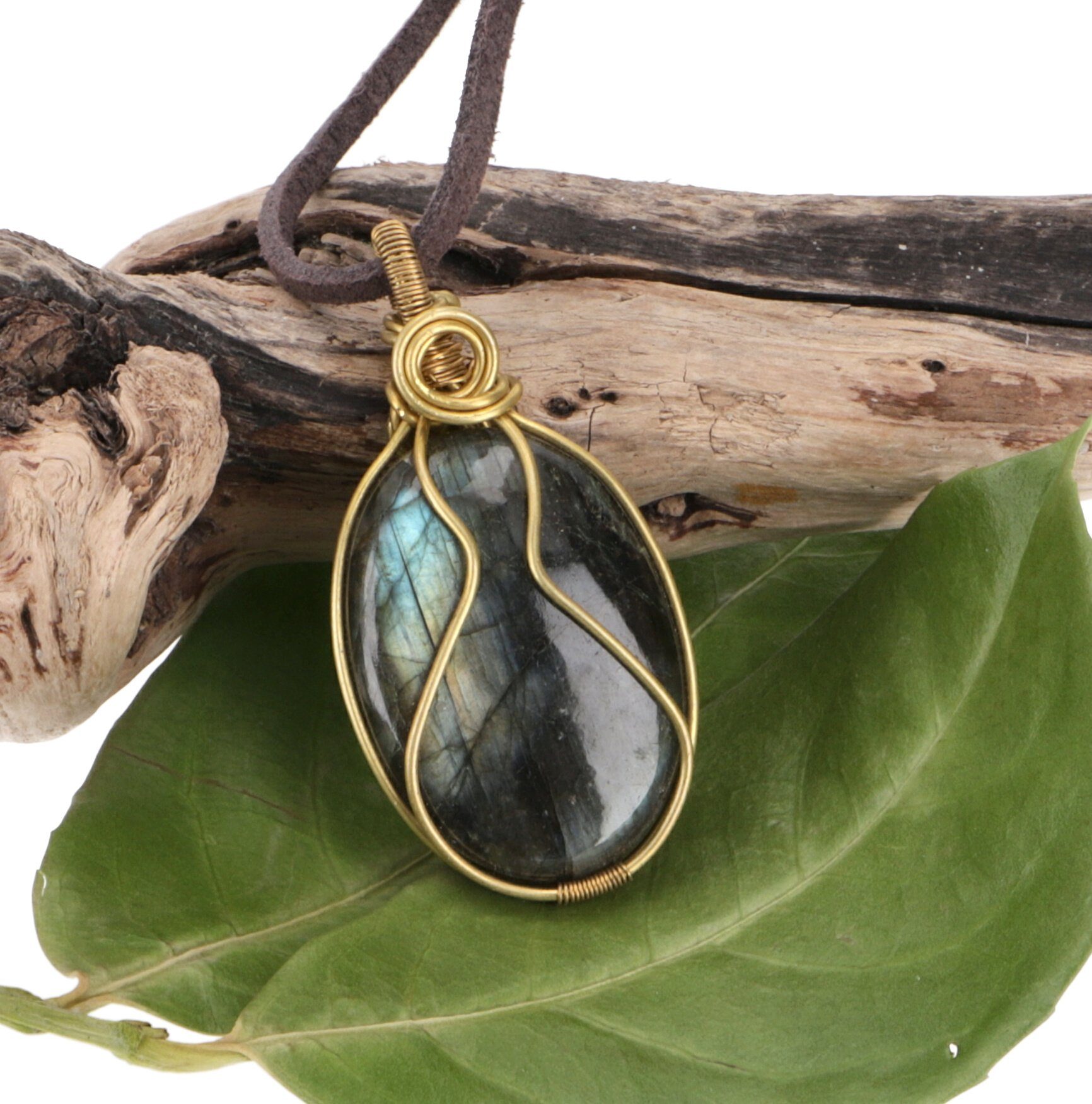 Guru-Shop Perlenkette Hippie Boho Kette mit günstig online kaufen