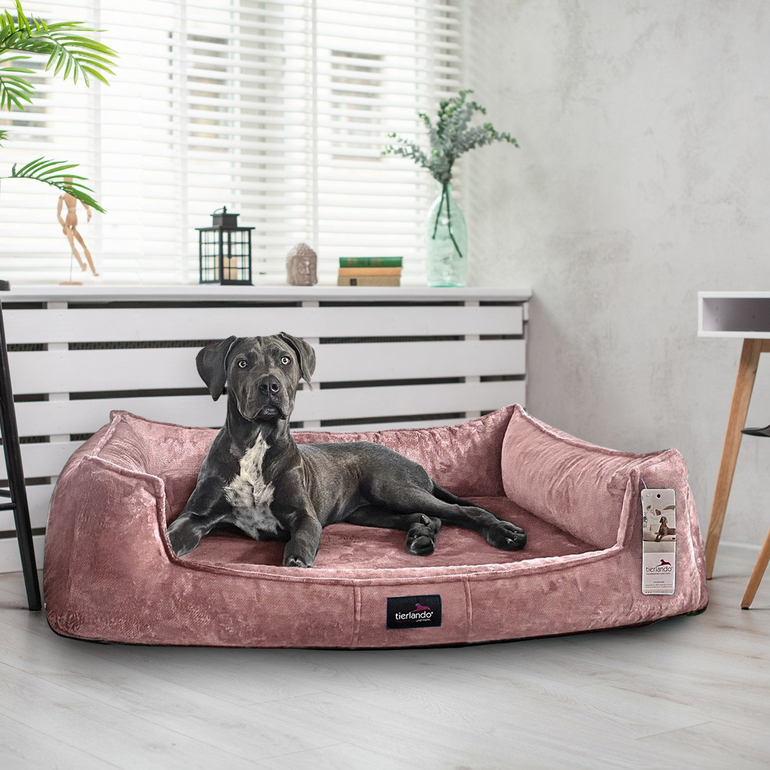tierlando® Tierbett Orthopädisches Hundebett FRANKLIN Kuscheliger günstig online kaufen