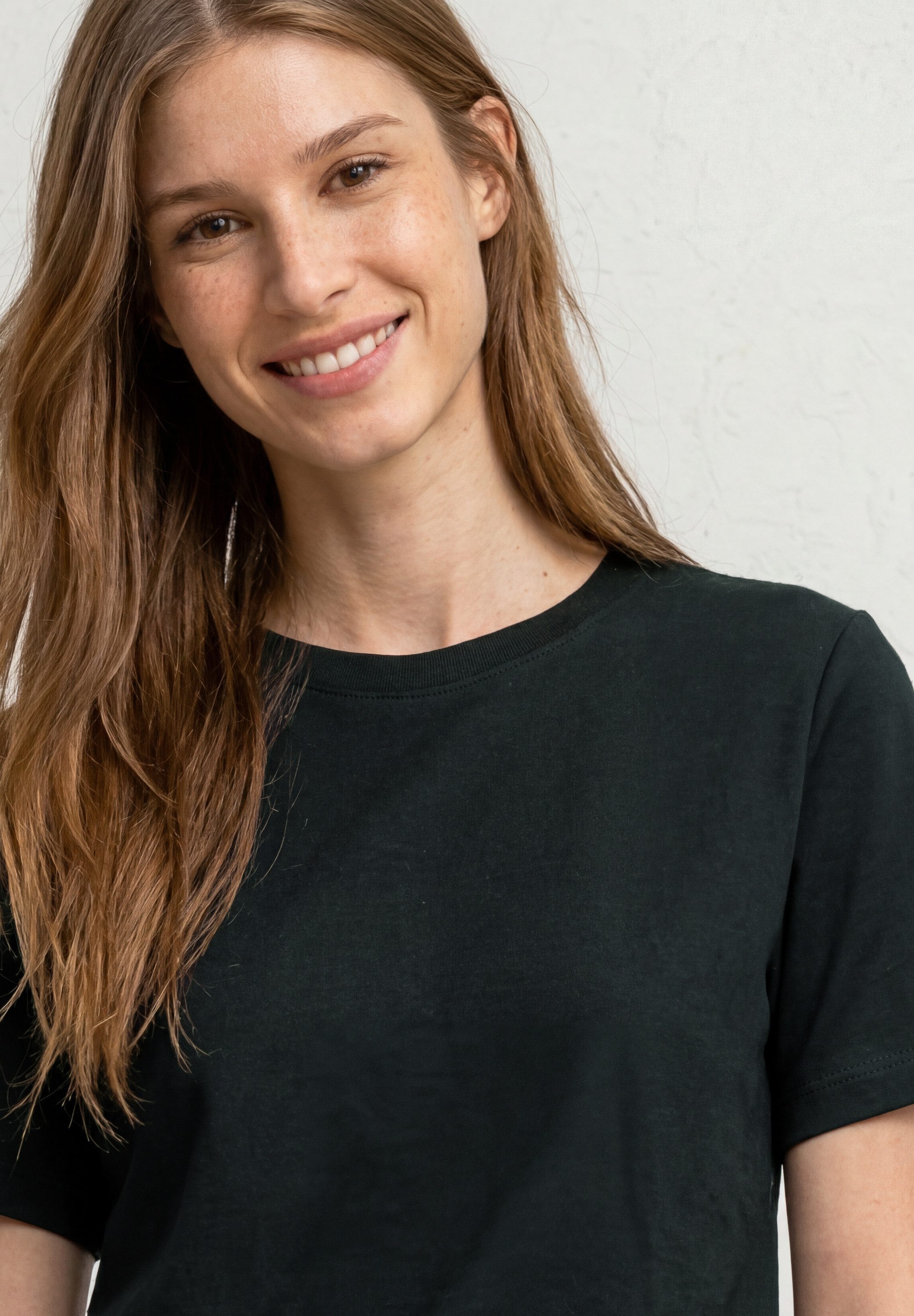 STREET ONE T-Shirt in Unifarbe