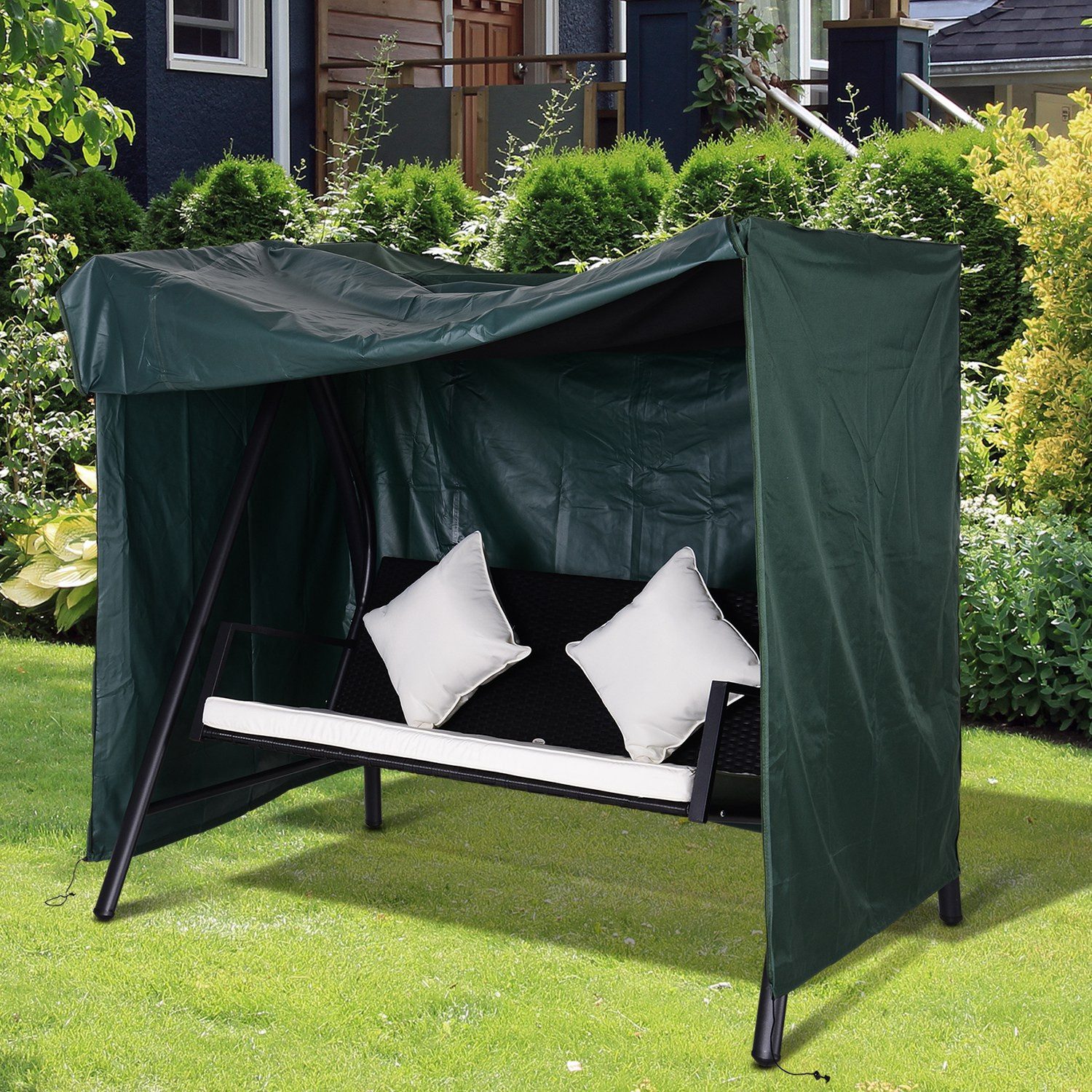 Outsunny Gartenmöbel-Schutzhülle Schutzhülle für Hollywoodschaukel, Abdeckh günstig online kaufen