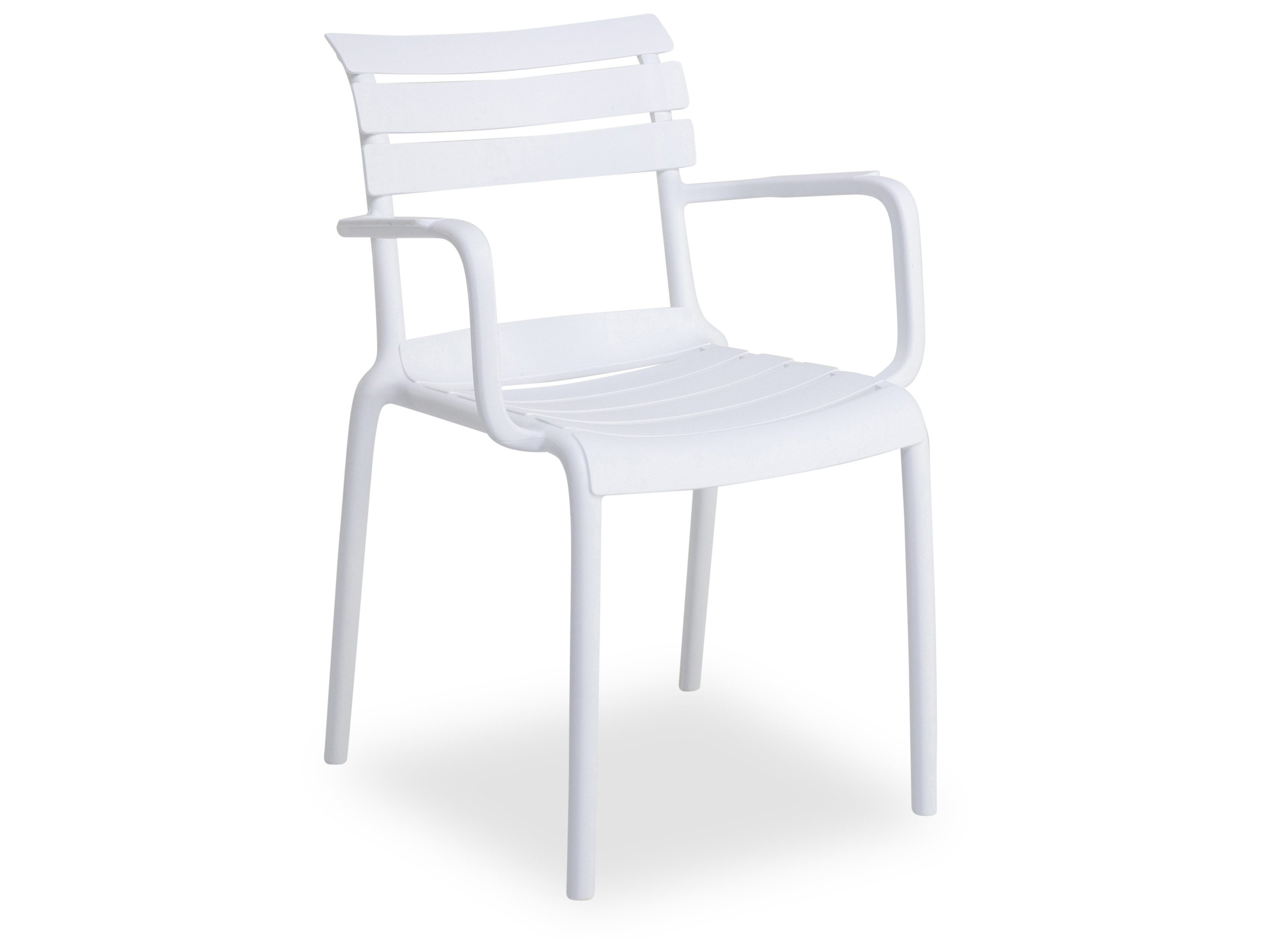 casa NOVA Gartenstuhl casa NOVA Gartenstuhl SKY BHT 56.50x81.50x57.80 cm weiß Stapelstuhl