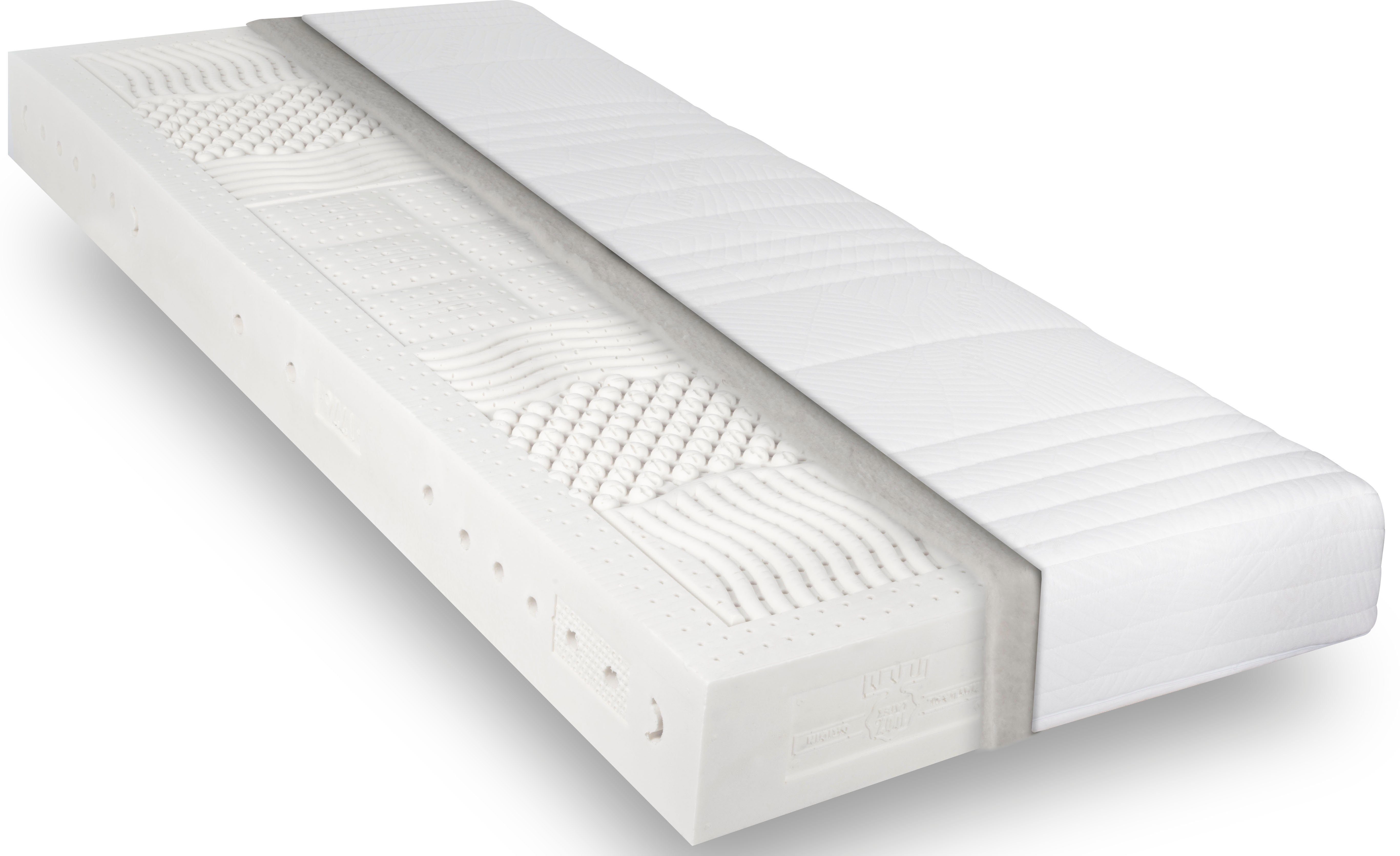 Naturmatratze Anatomic NATUR 19, Revor Bedding, 19 cm hoch, 100% natürlich und mit einzigartigem ANATOMIC Latexkern