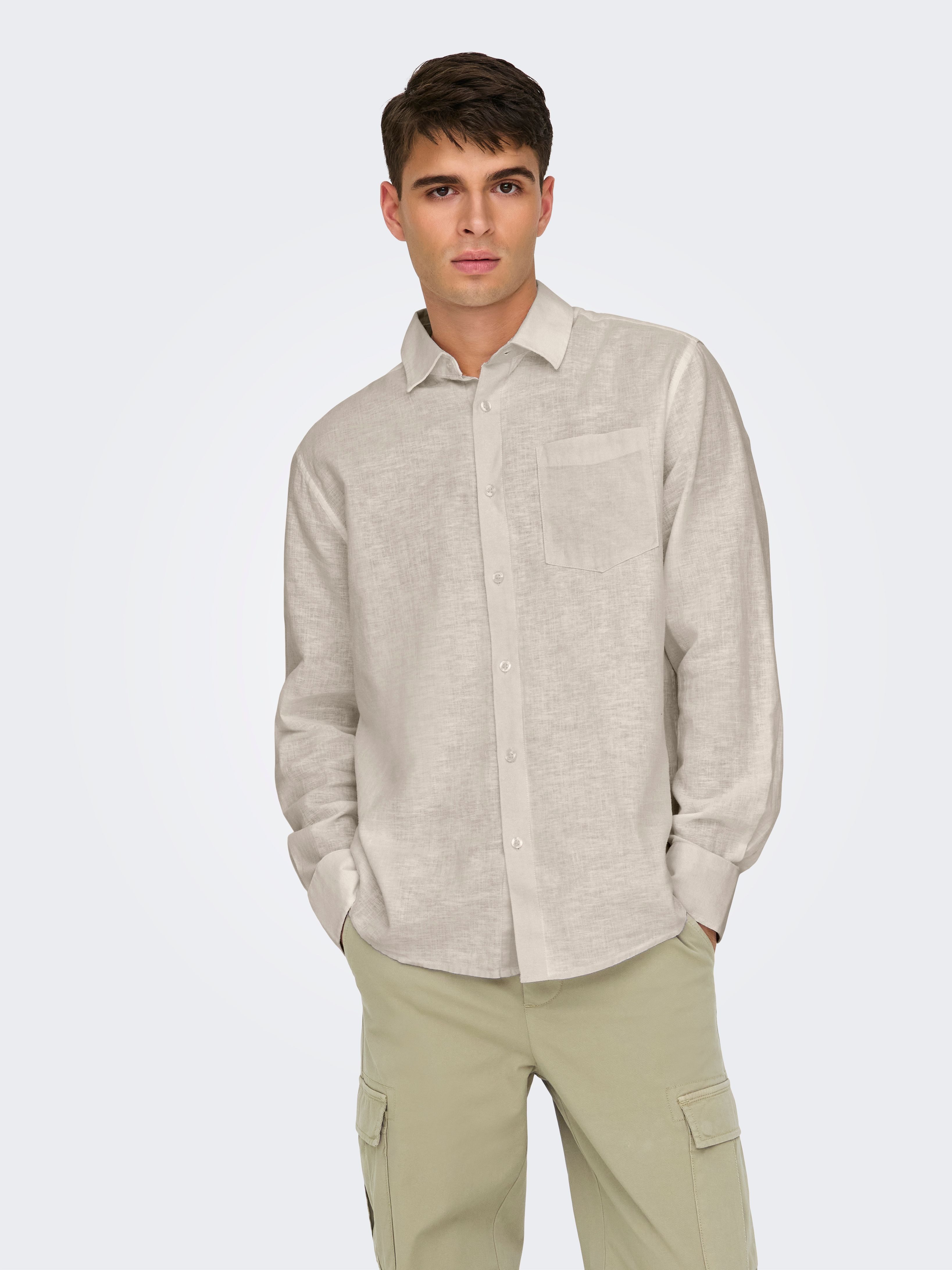 ONLY & SONS Langarmhemd