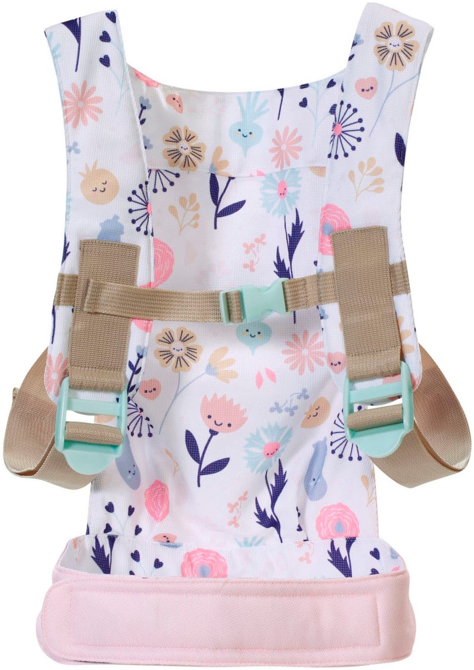 Baby Born Puppen Bauchtrage Babytragesitz Blumen