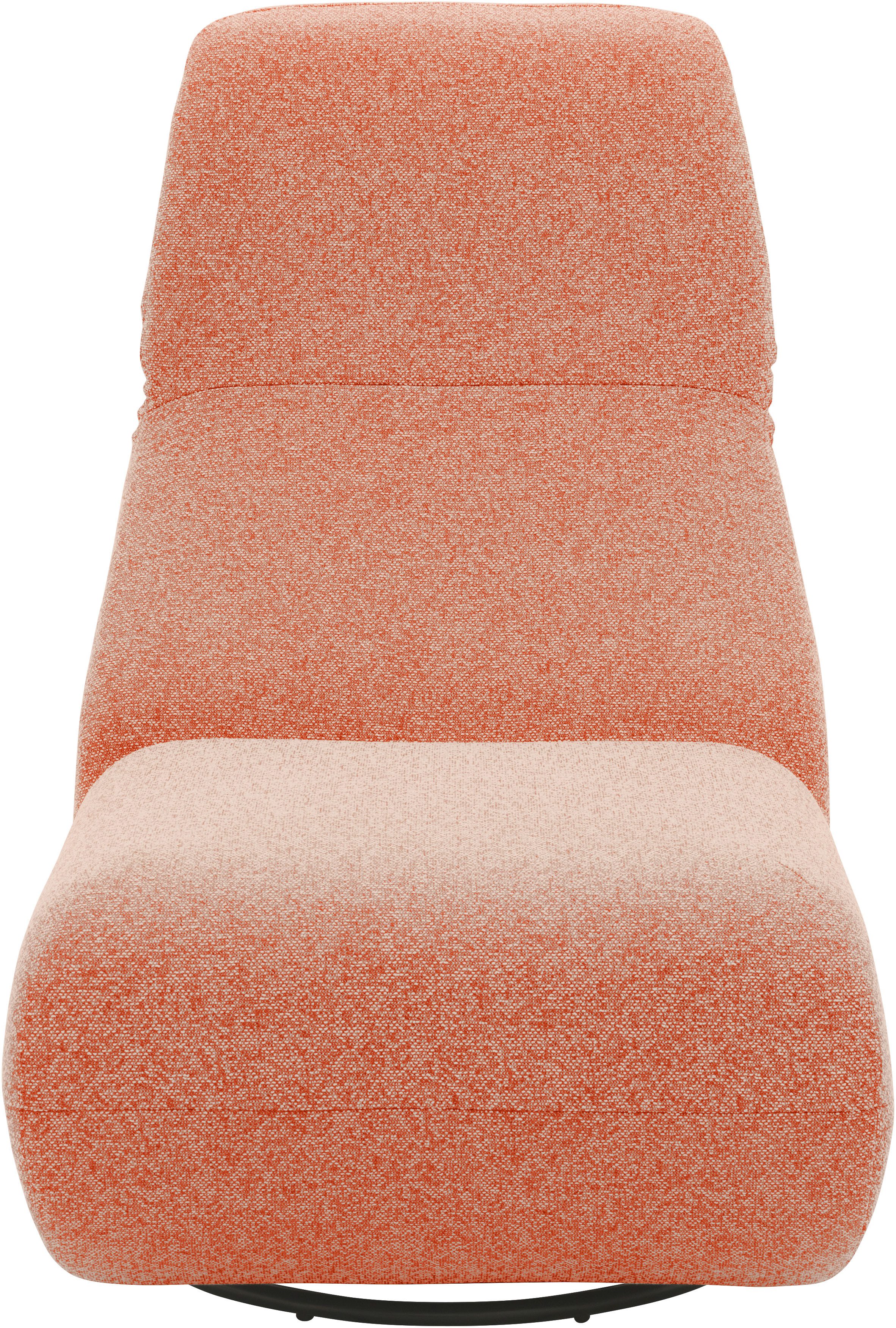 DOMO collection Sessel Sonner, wahlweise mit Swivelfunktion, Um 360 Grad drehbar, Rücken aufstellbar, Drehsessel