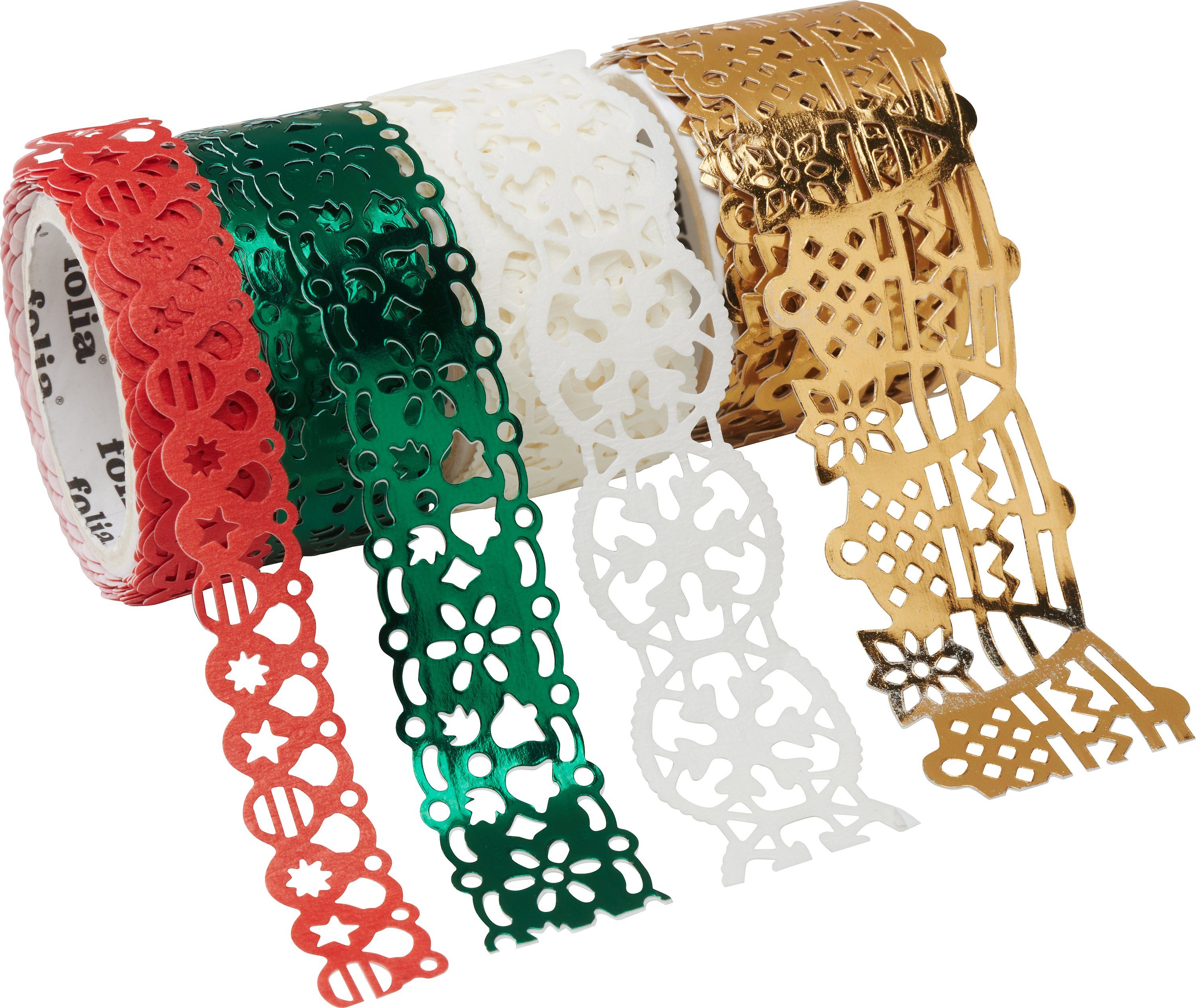 Folia Klebeband Xmas 4 Stück günstig online kaufen