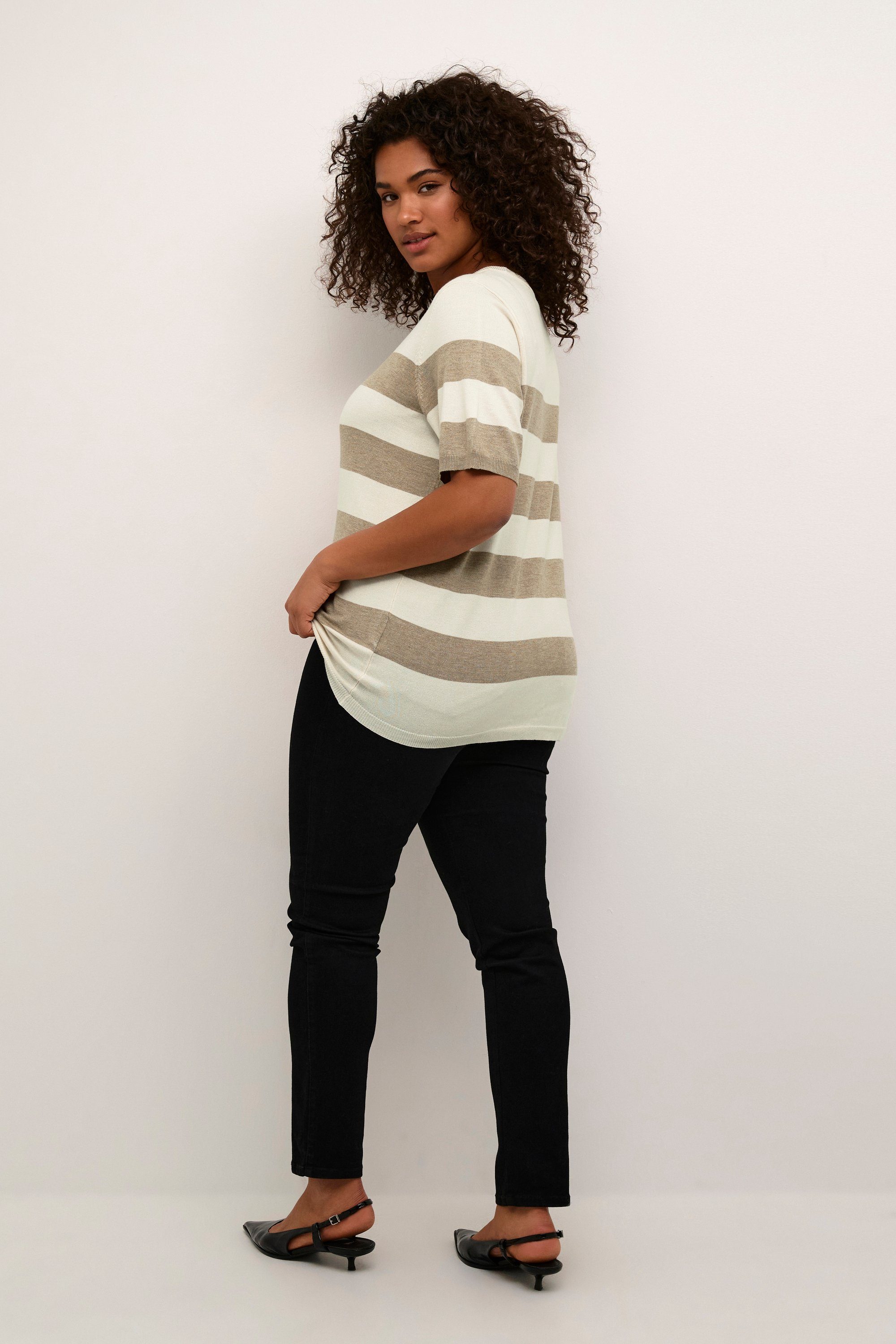 KAFFE Curve Strickpullover Strickpullover KClizzy Große günstig online kaufen